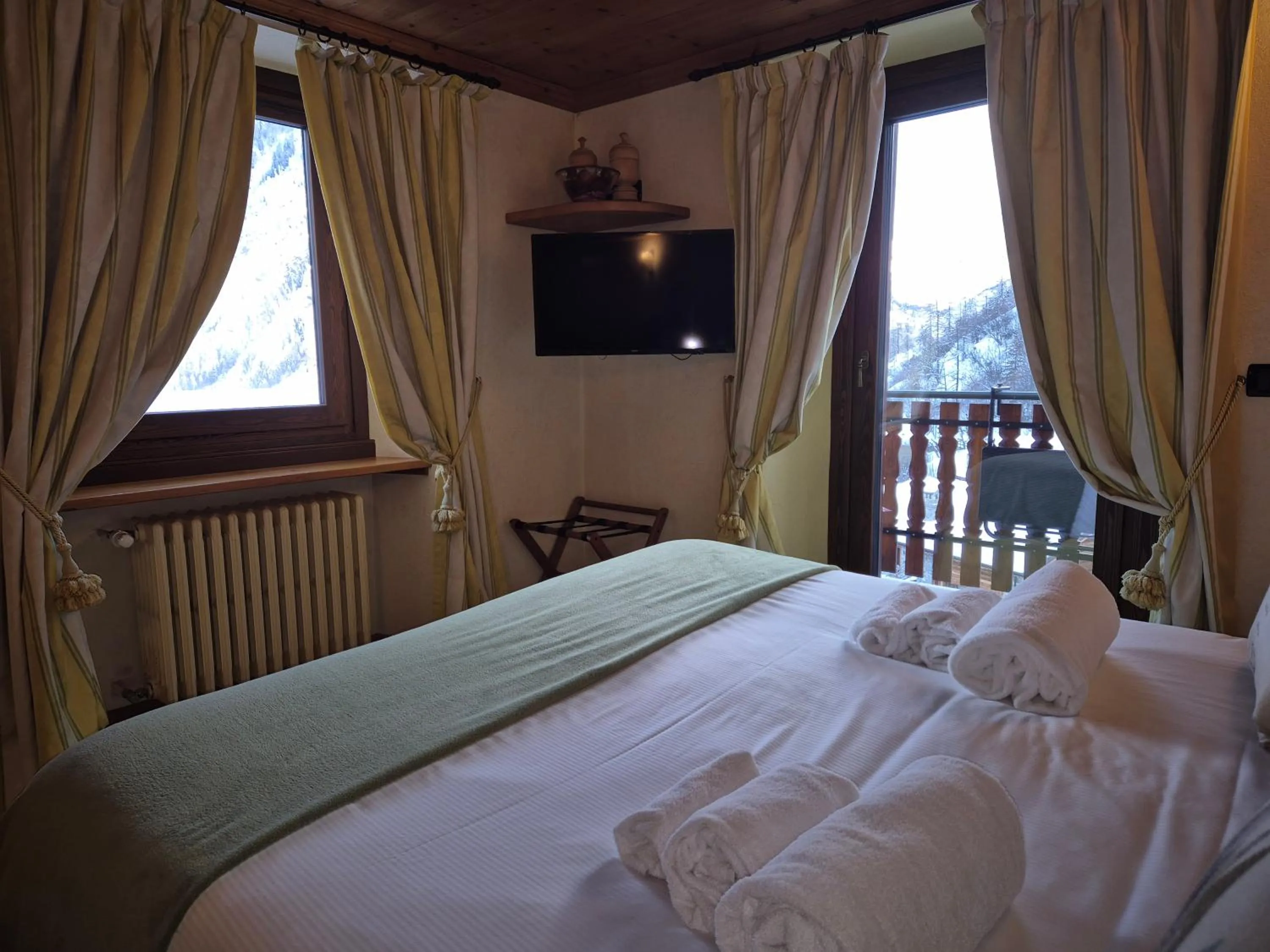 Bed in Hotel Dente Del Gigante