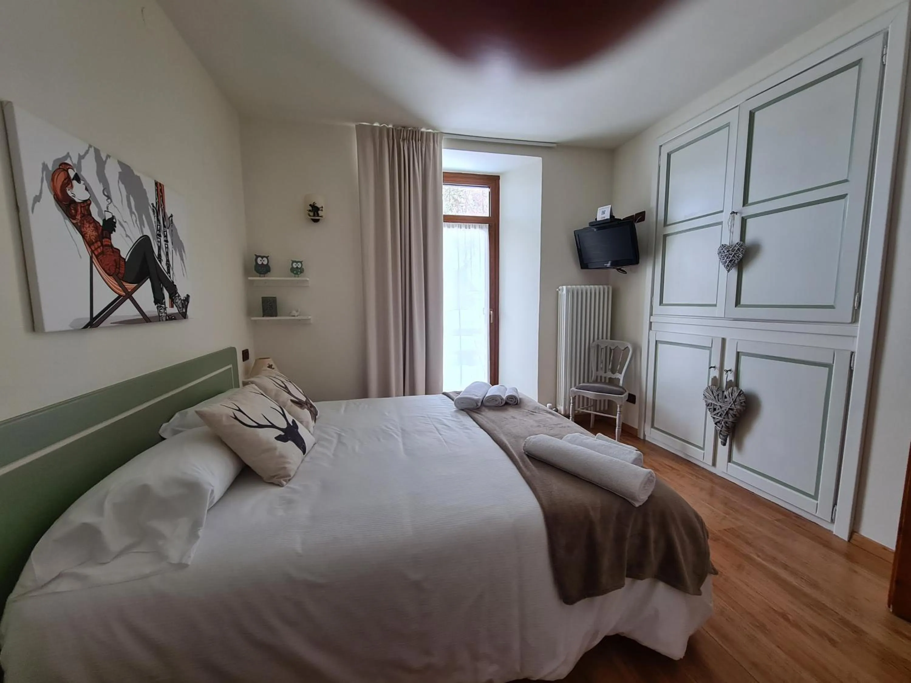 Bed in Hotel Dente Del Gigante