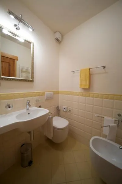 Shower in Hotel Dente Del Gigante