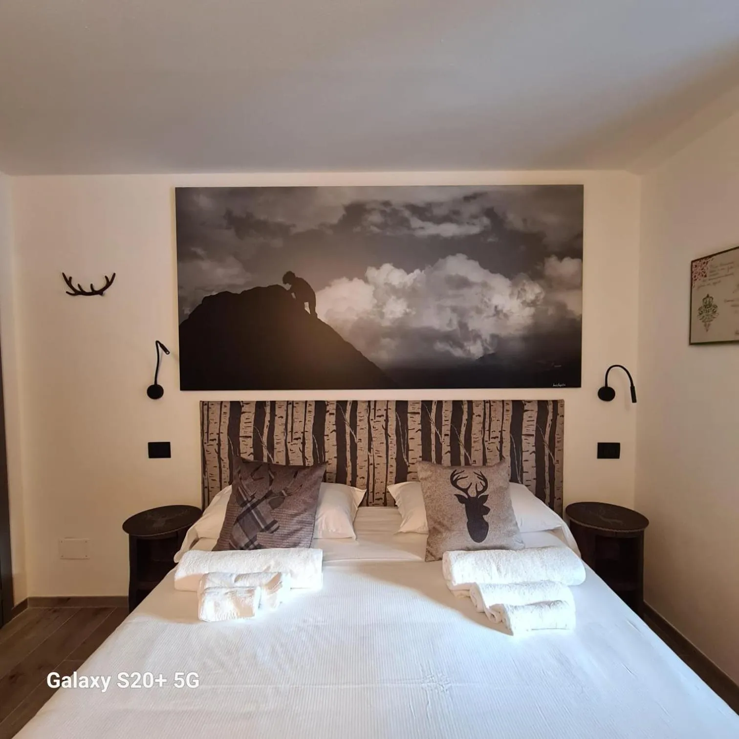 Bed in Hotel Dente Del Gigante