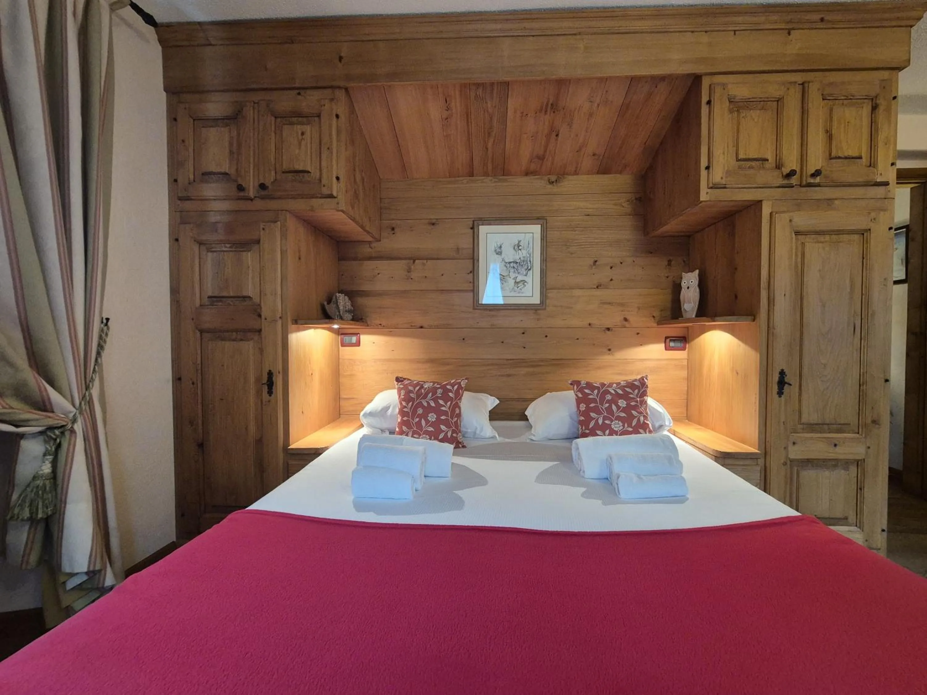 Bed in Hotel Dente Del Gigante