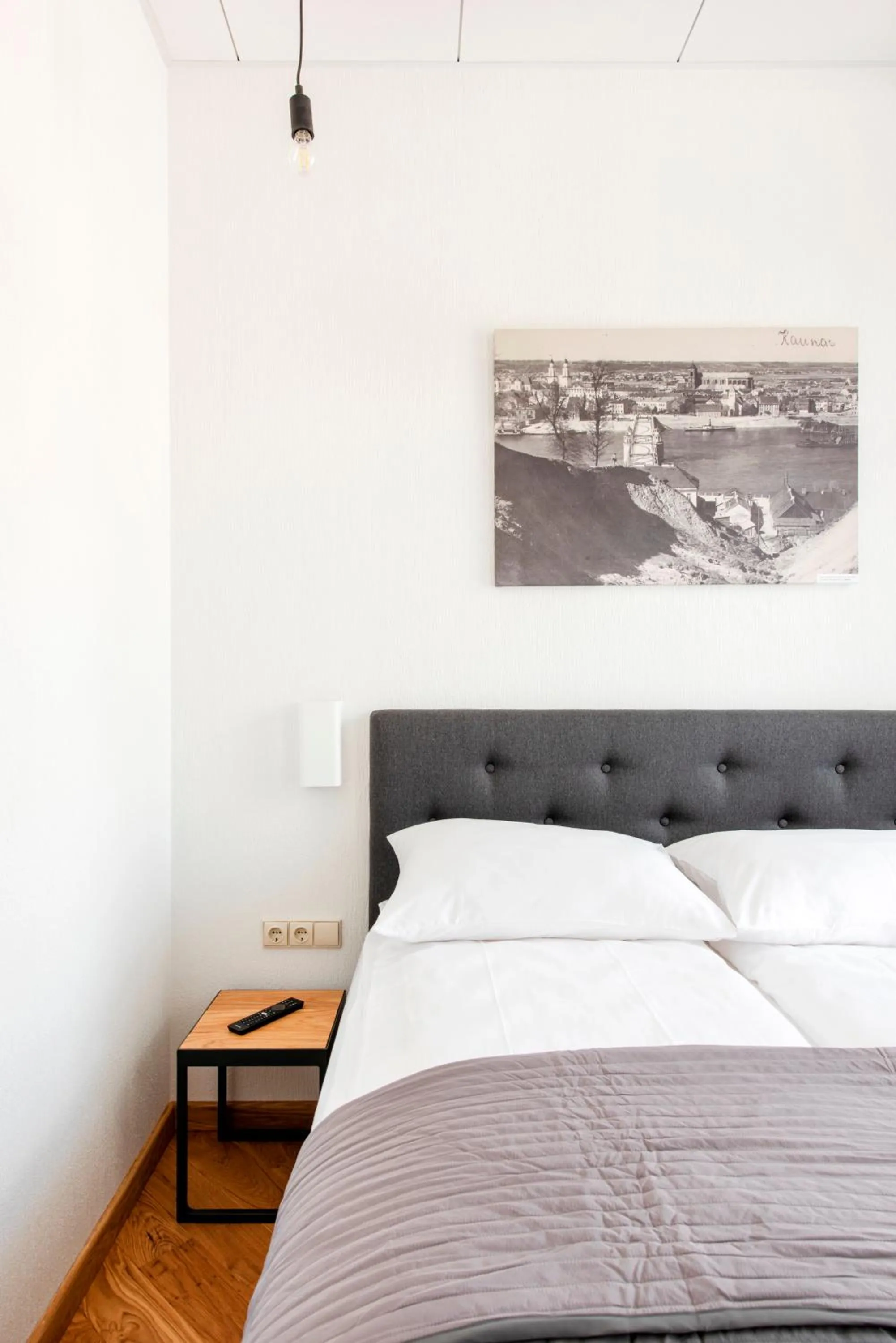 Bed in Piano Apartments