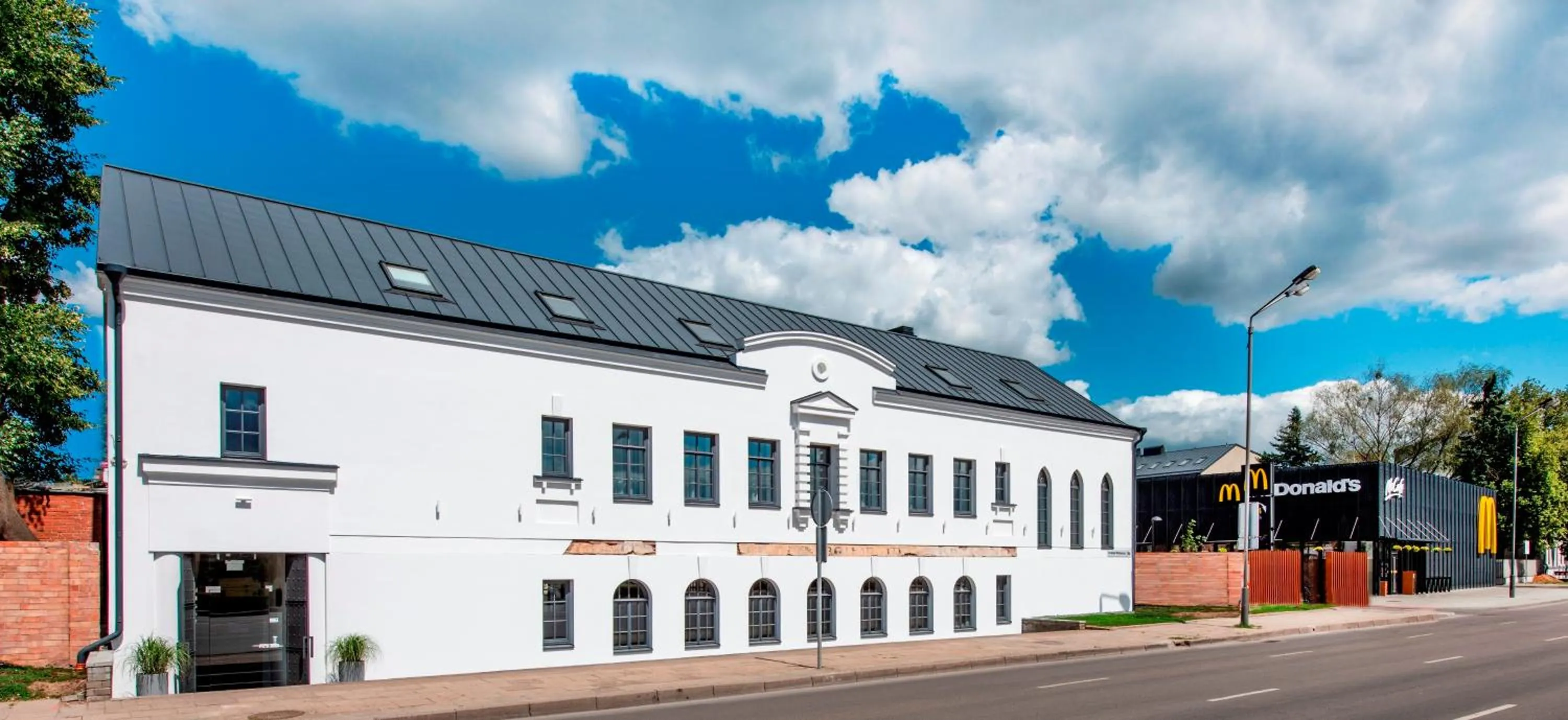 Facade/entrance in Piano Apartments