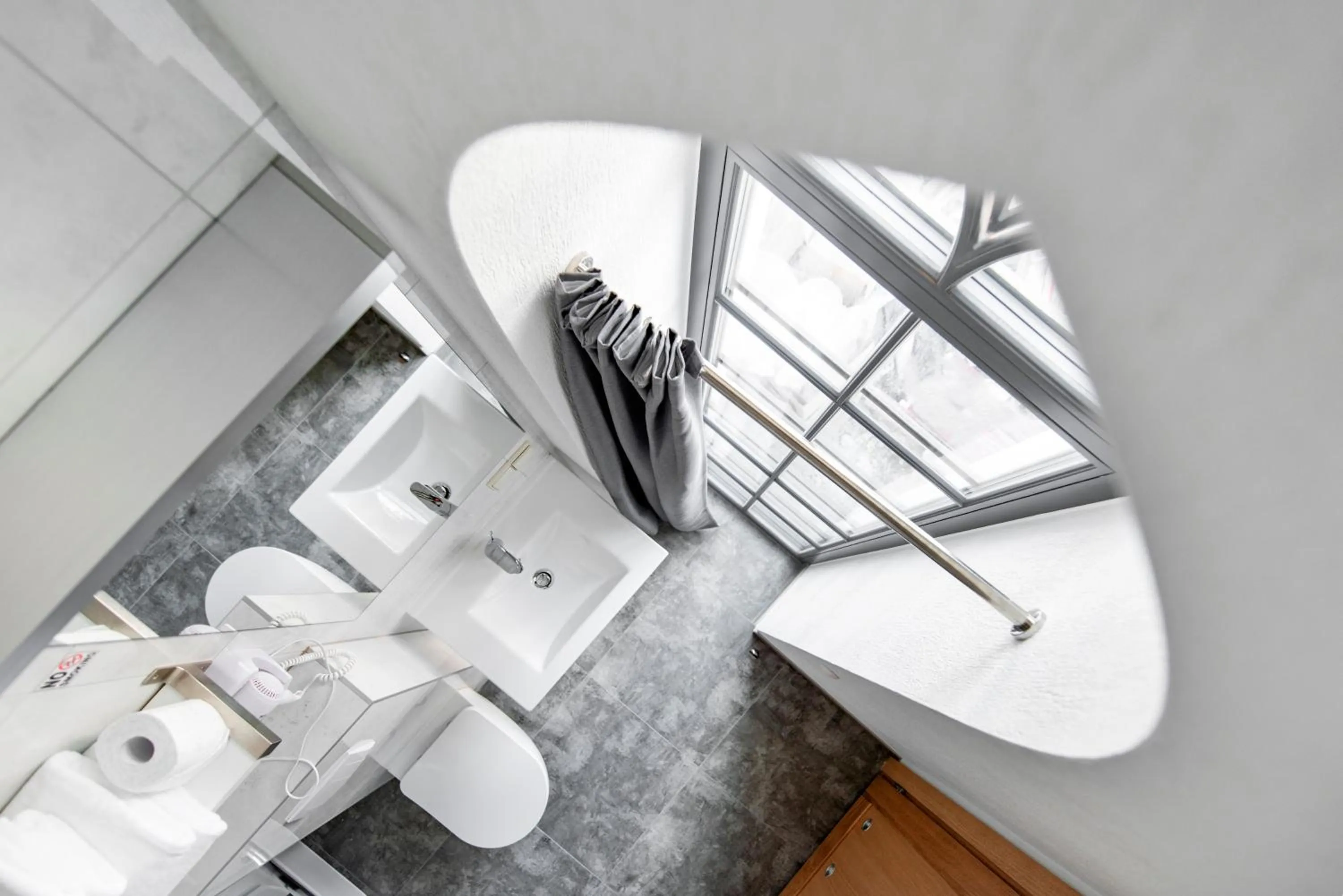Bathroom in Piano Apartments