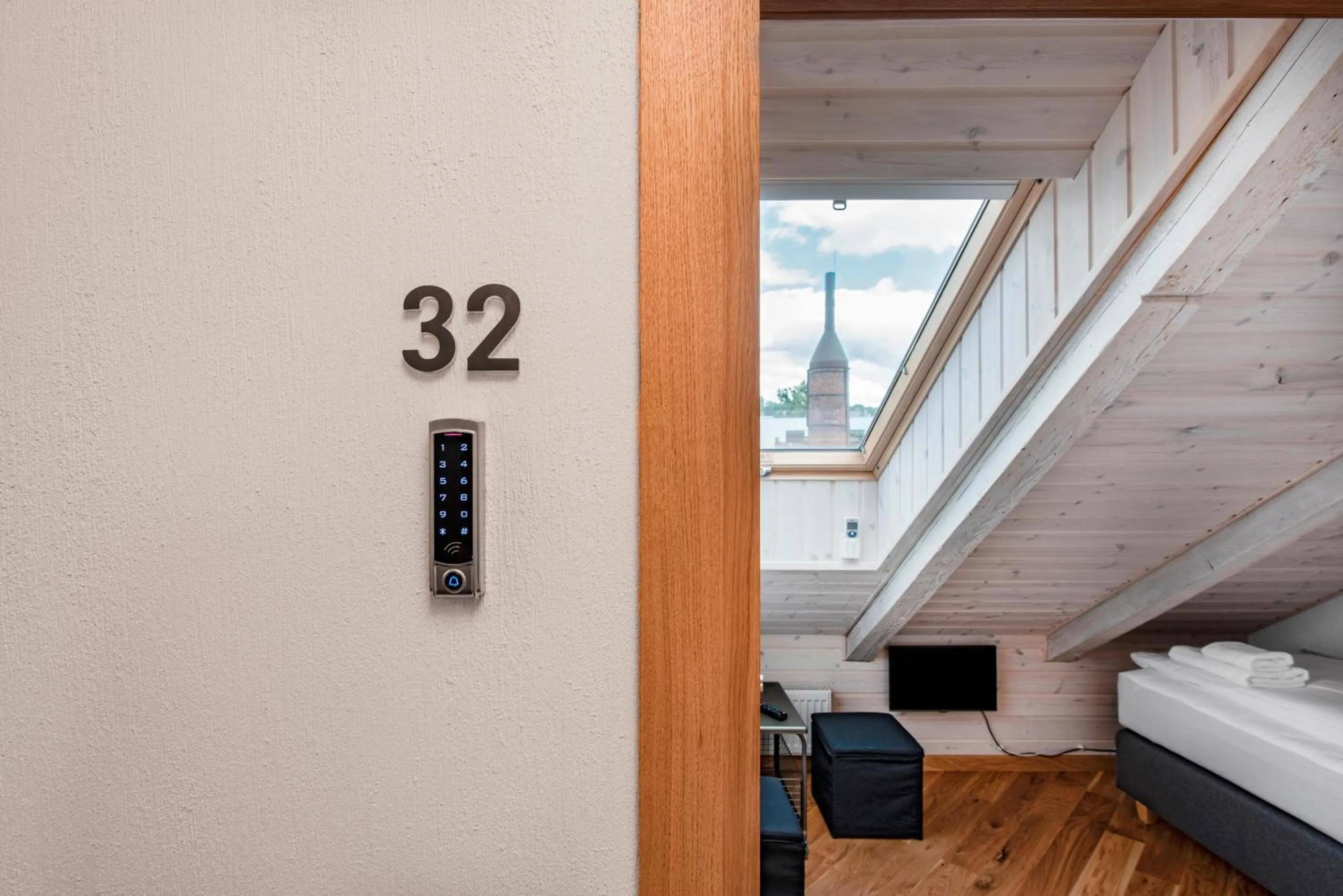 On site, Bed in Piano Apartments