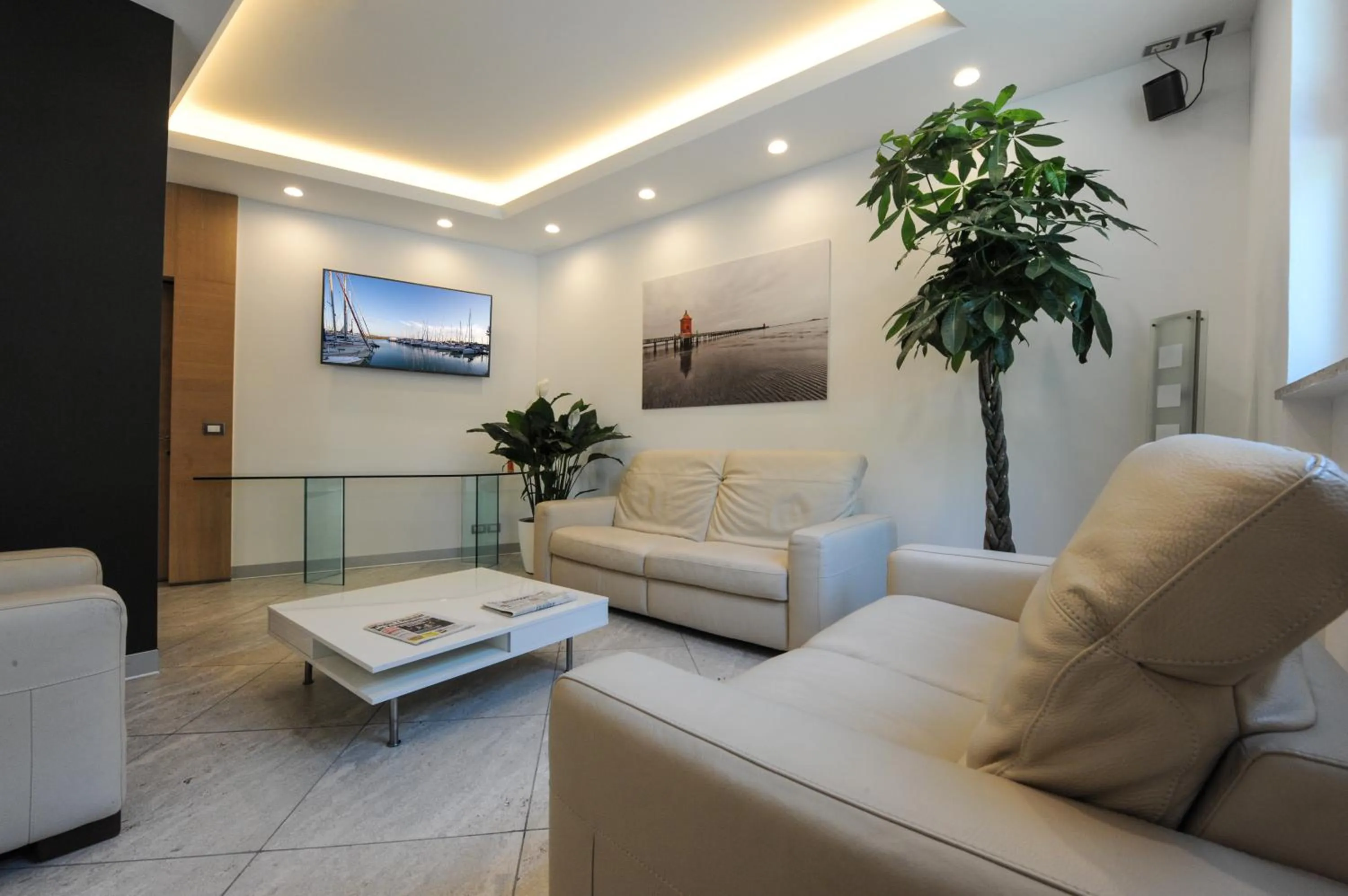 Living room in Hotel Lampara