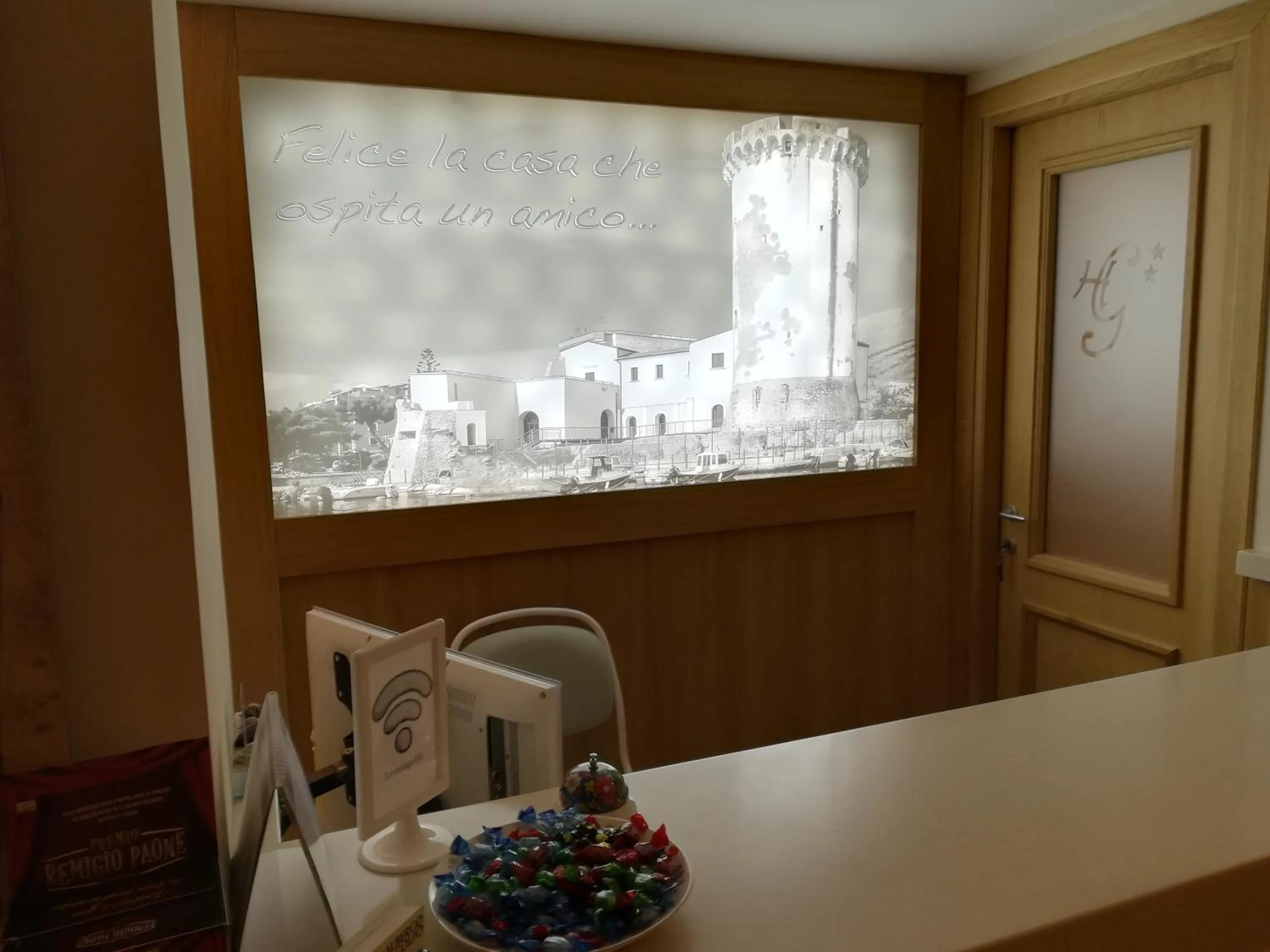 Lobby or reception in Hotel Del Golfo