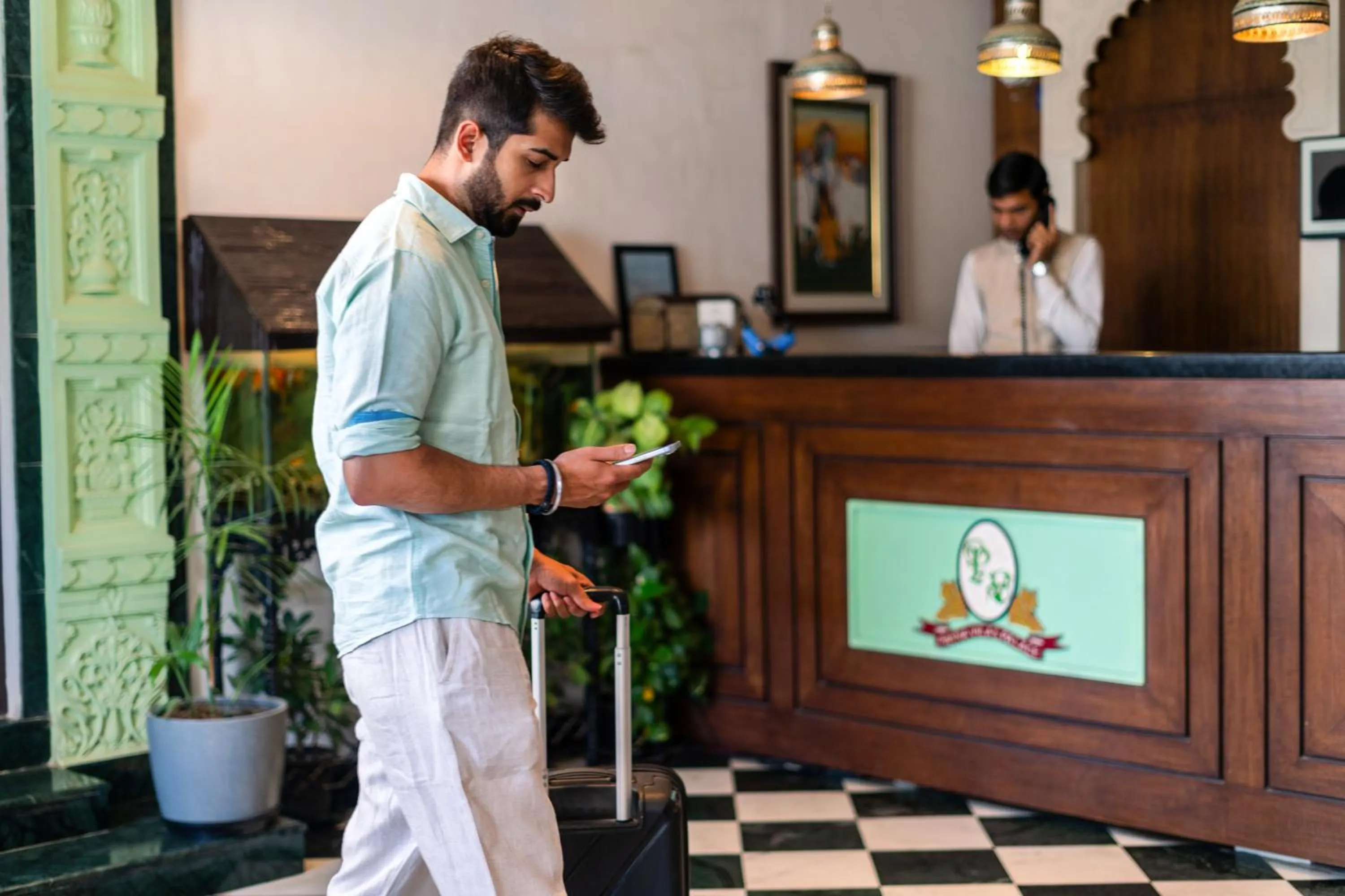 Lobby or reception in Panna Vilas - A Lake Facing Boutique Hotel