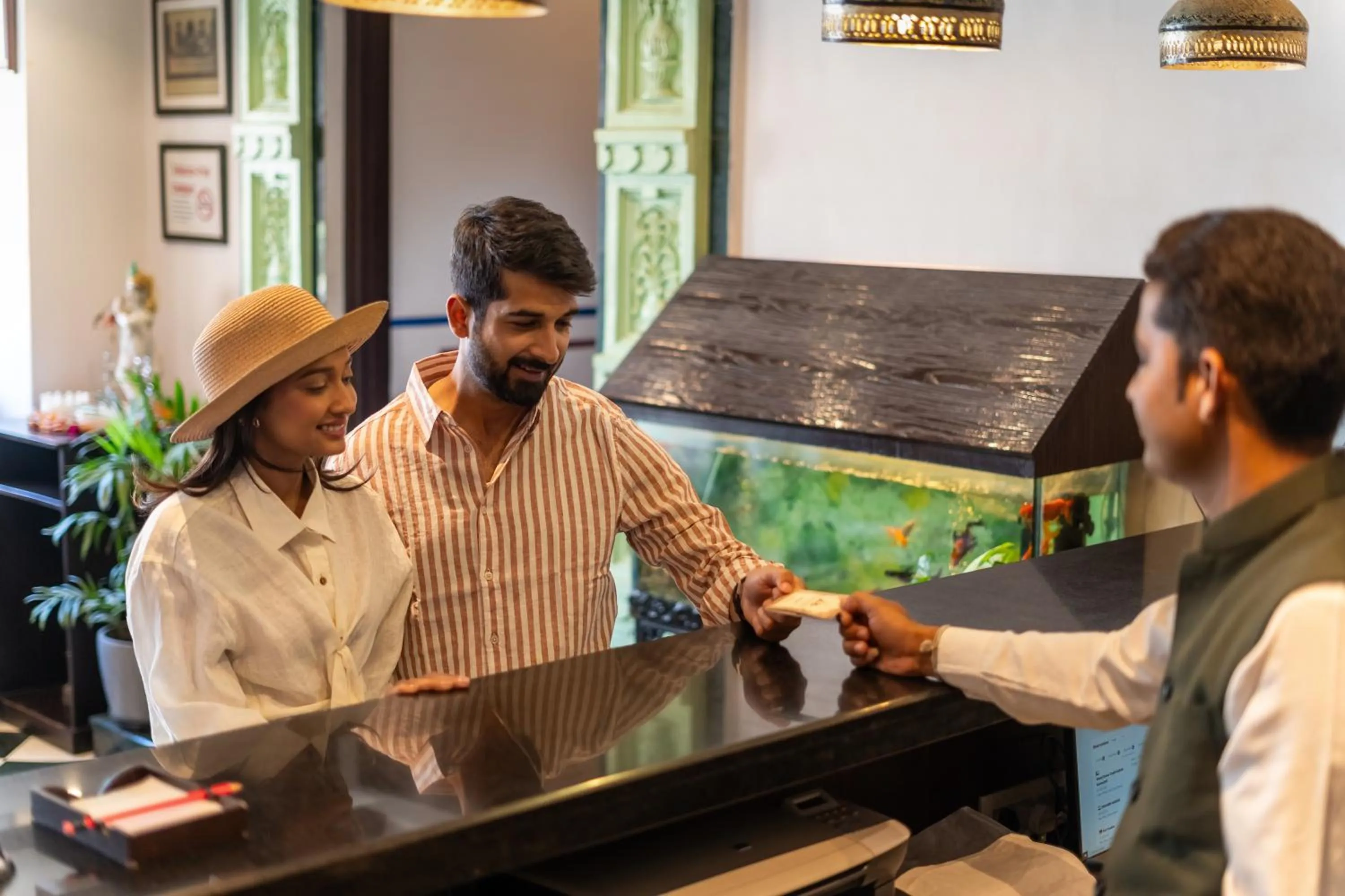 Lobby or reception in Panna Vilas - A Lake Facing Boutique Hotel