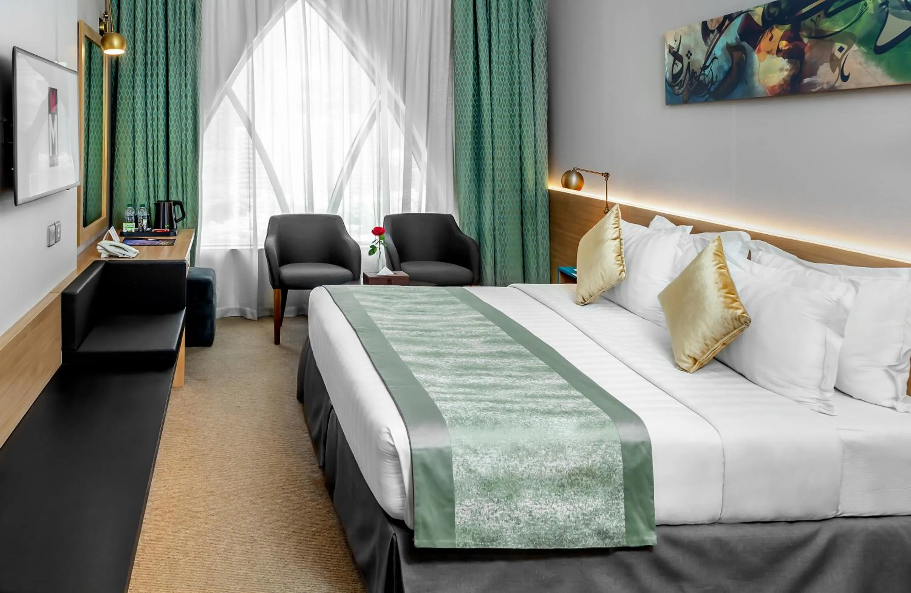 Bed in M Hotel Al Dana Makkah by Millennium