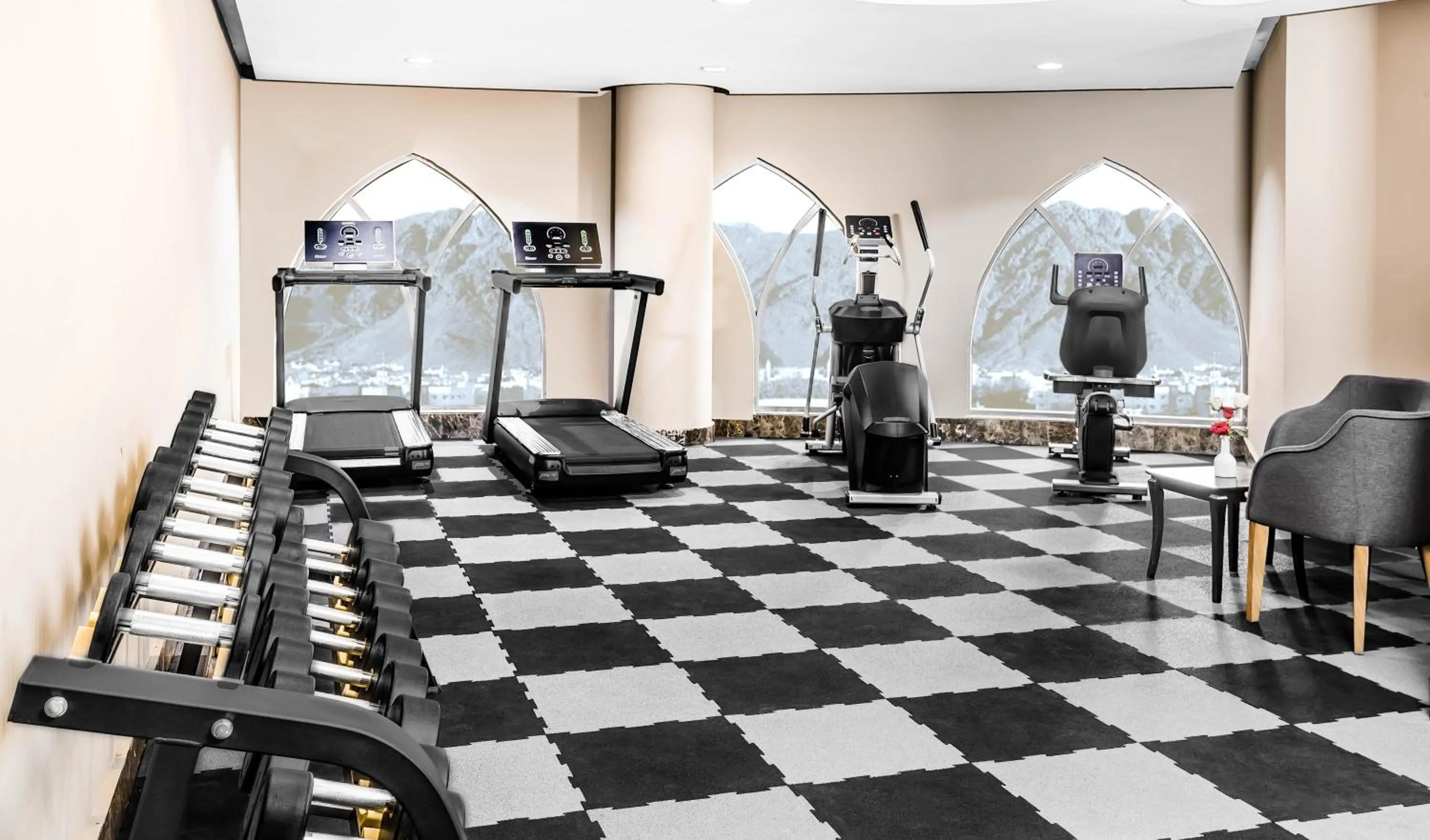 Fitness centre/facilities in M Hotel Al Dana Makkah by Millennium