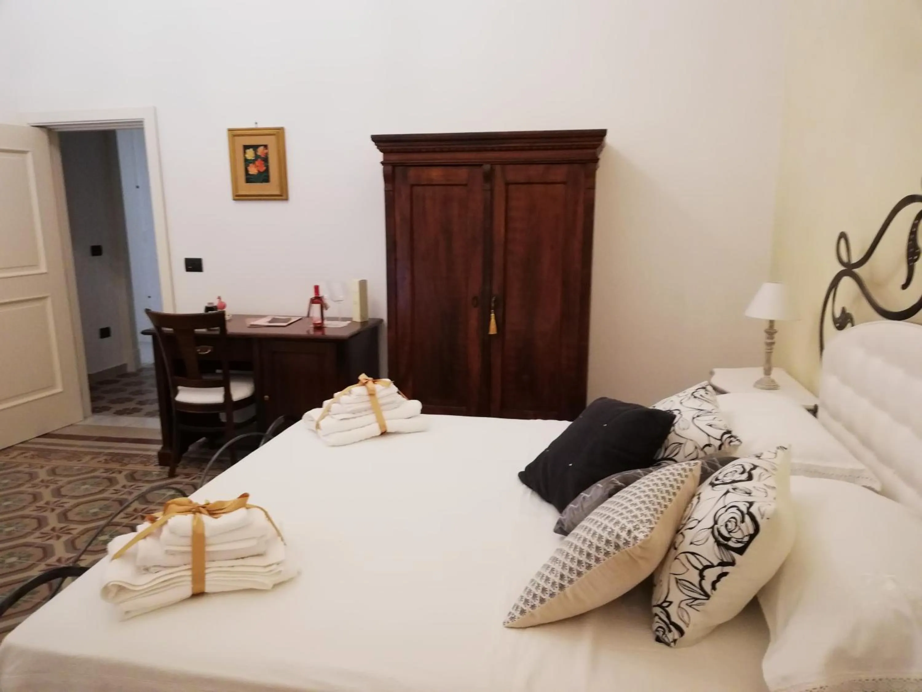 Bed in Agorà Suites & Apartments