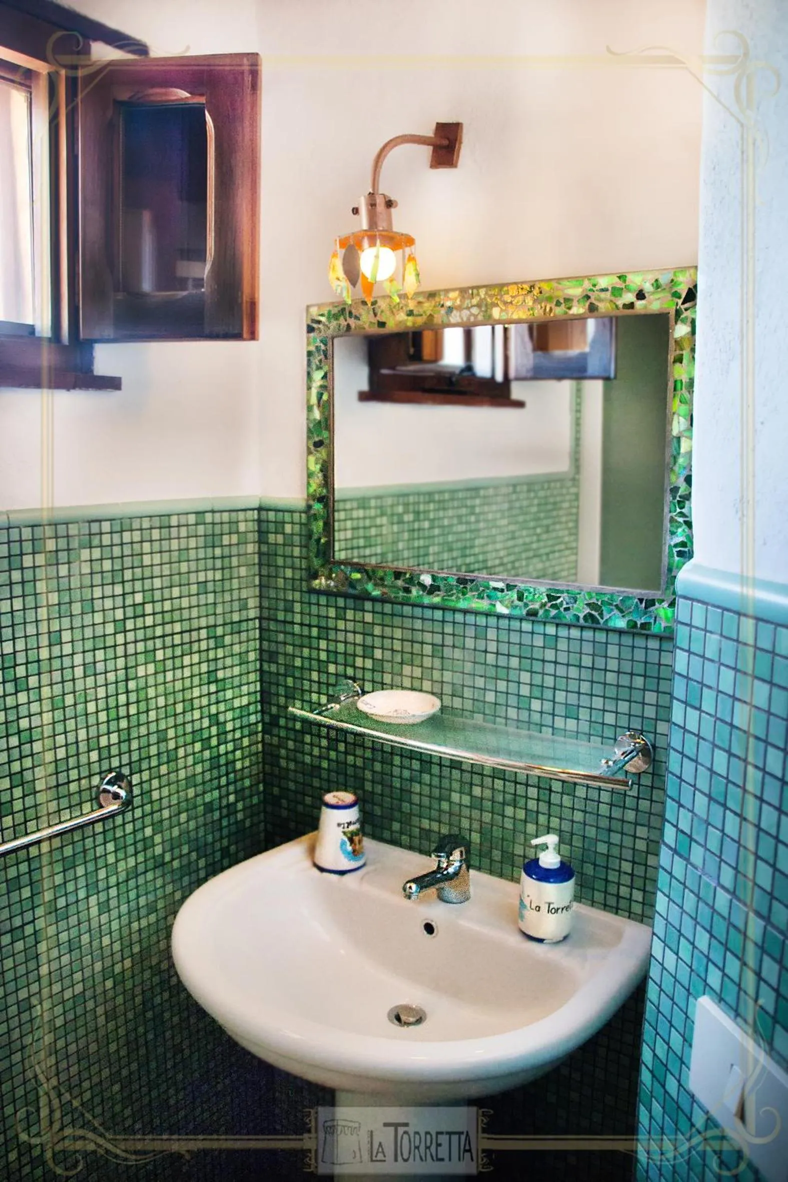 Bathroom in B&B La Torretta