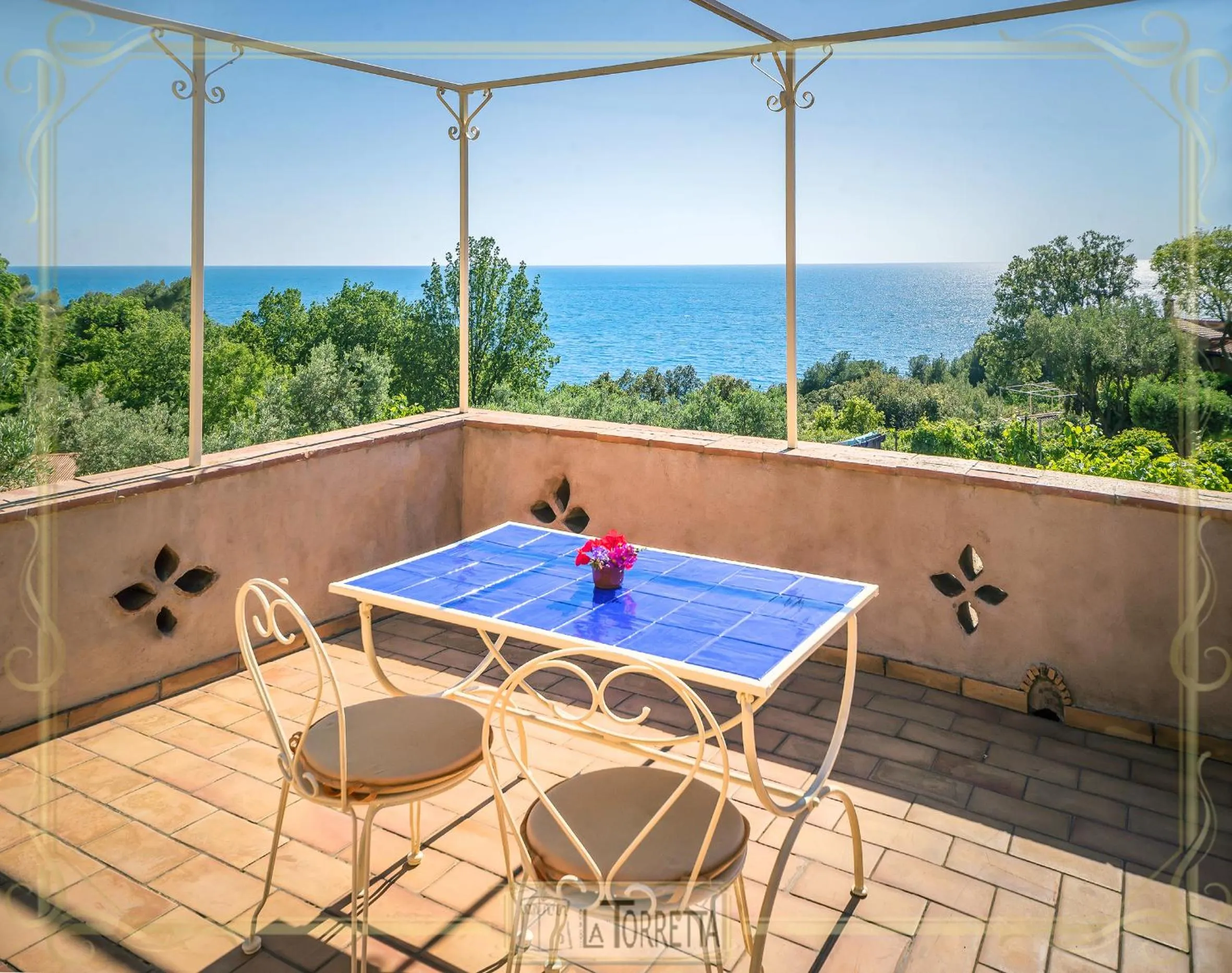 Balcony/Terrace in B&B La Torretta