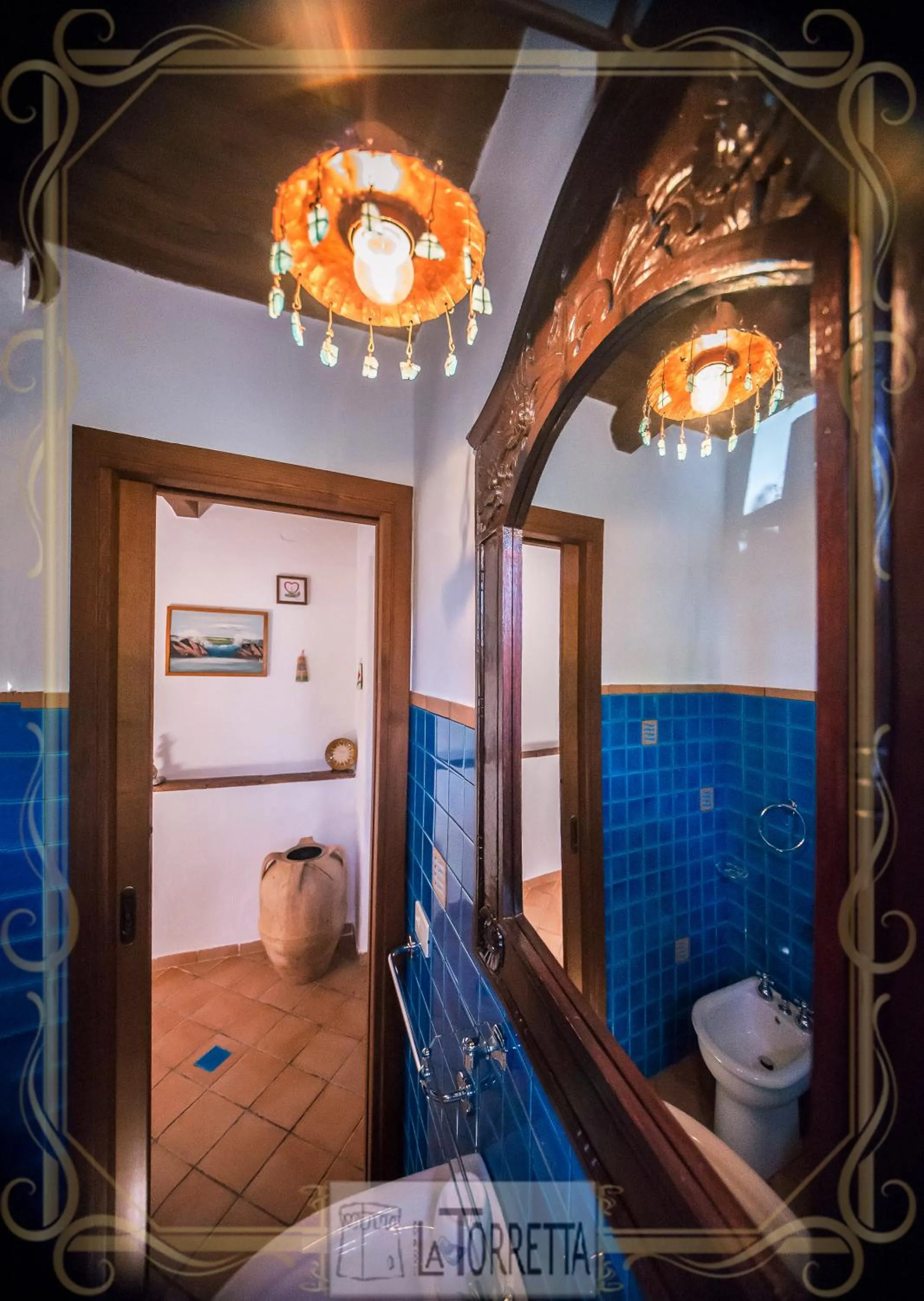 Bathroom in B&B La Torretta