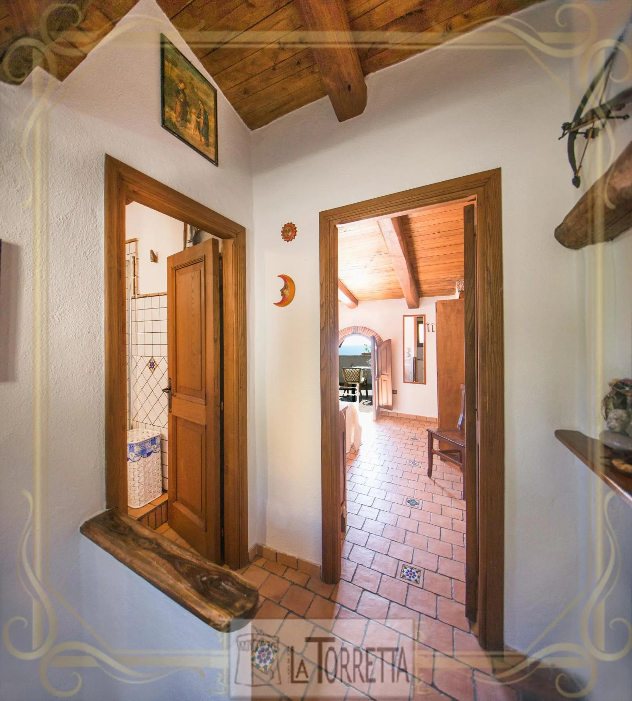 Bathroom in B&B La Torretta