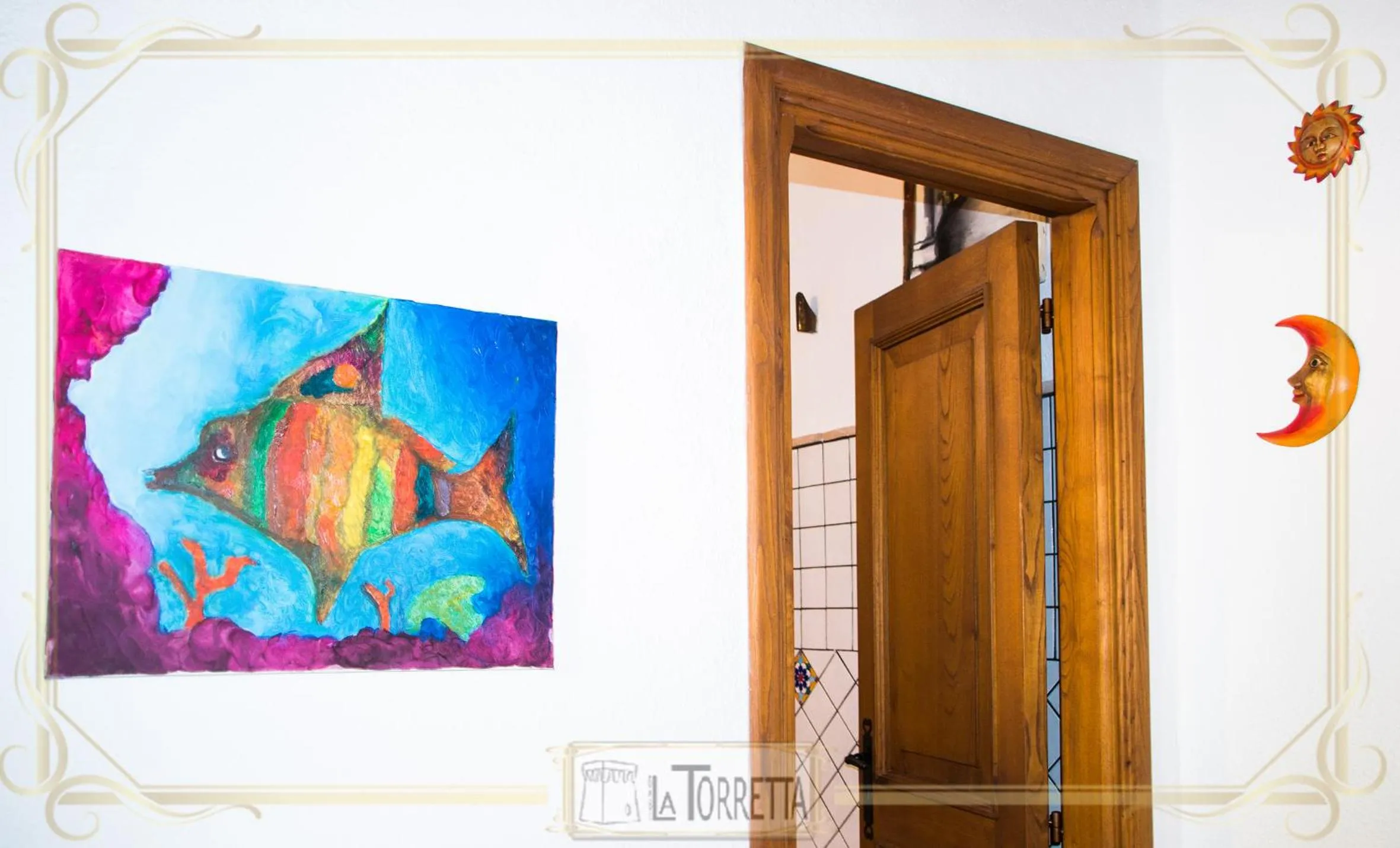 Bathroom in B&B La Torretta