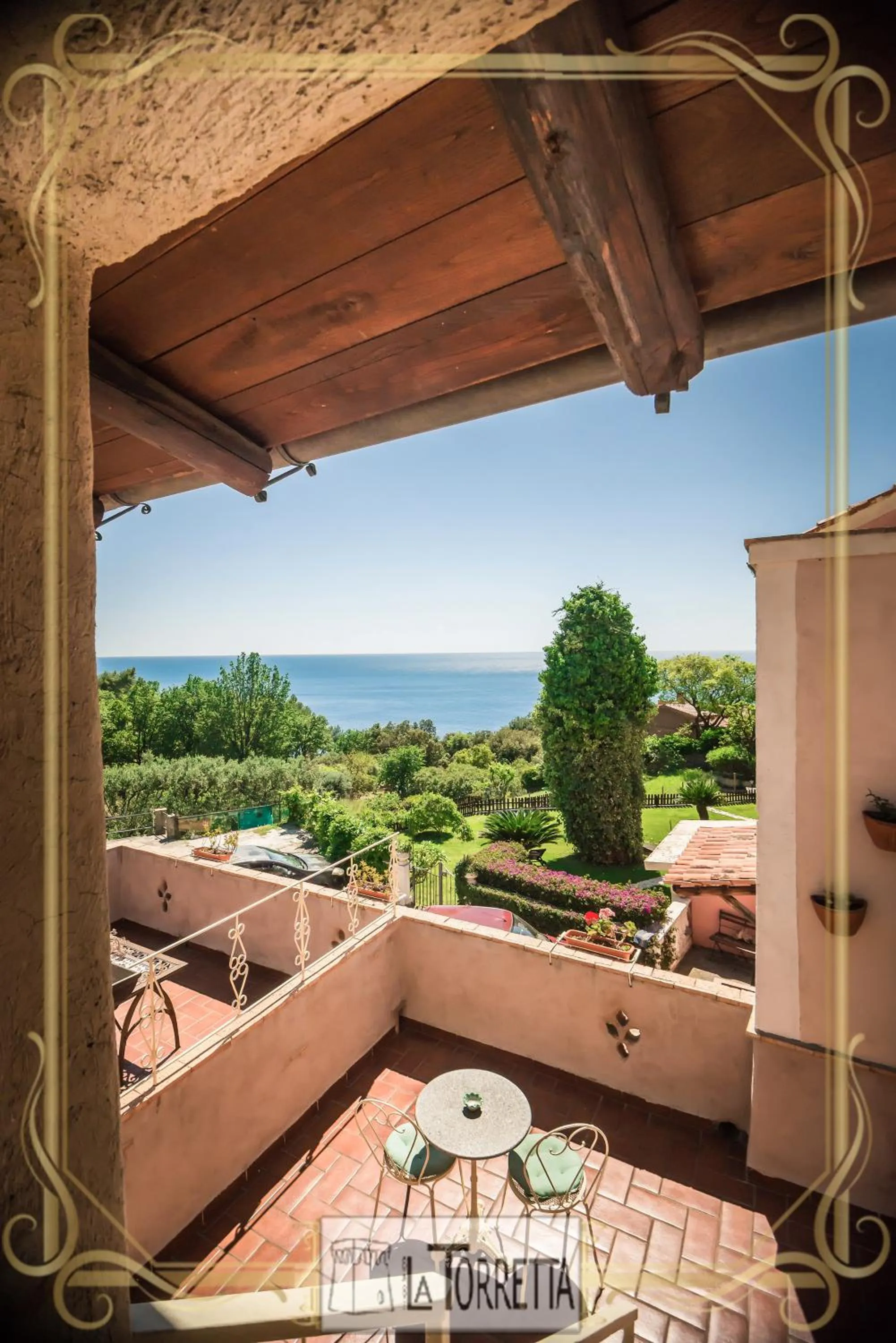 Balcony/Terrace in B&B La Torretta