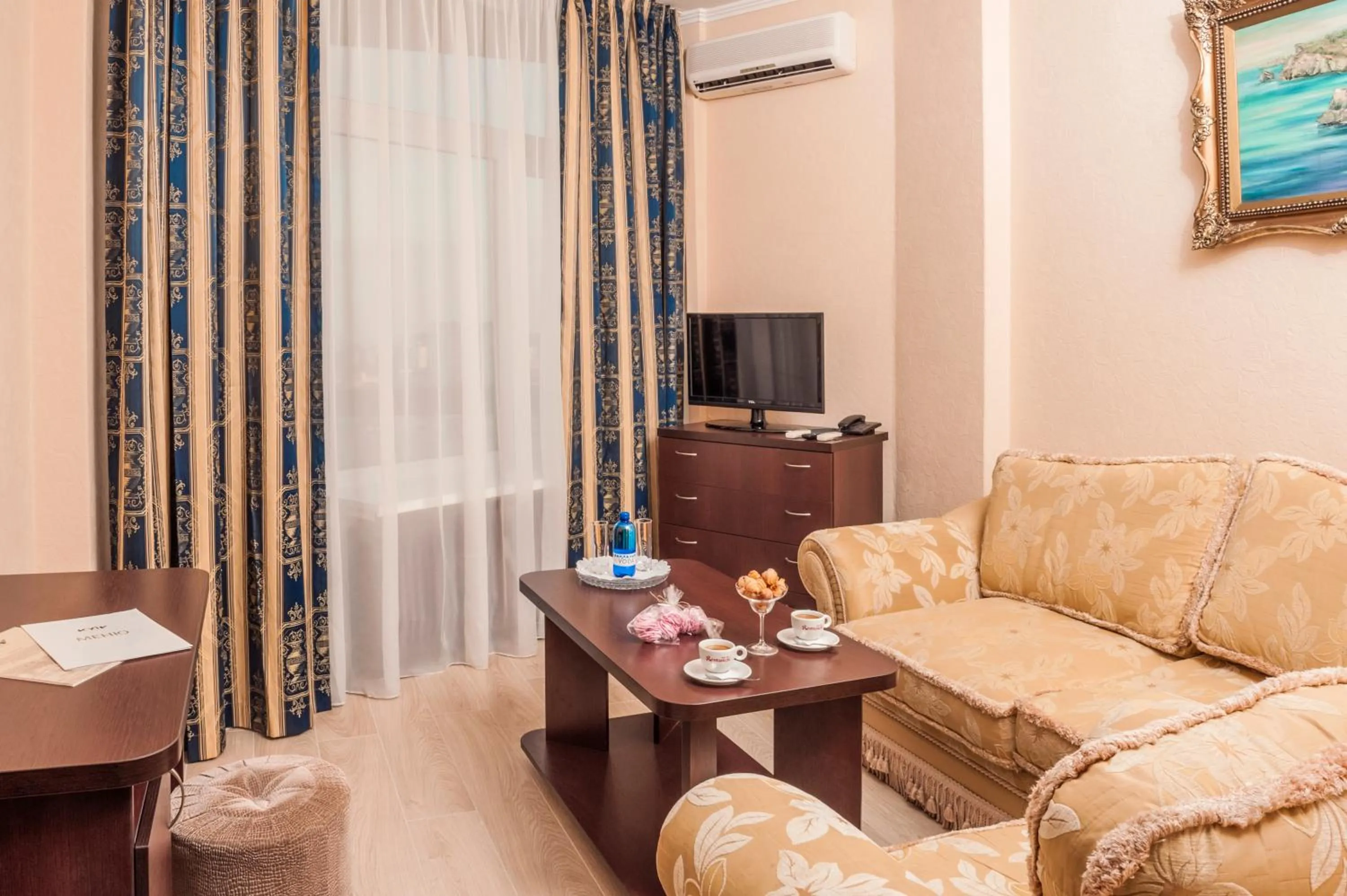 Seating area in Hotel Kyiv