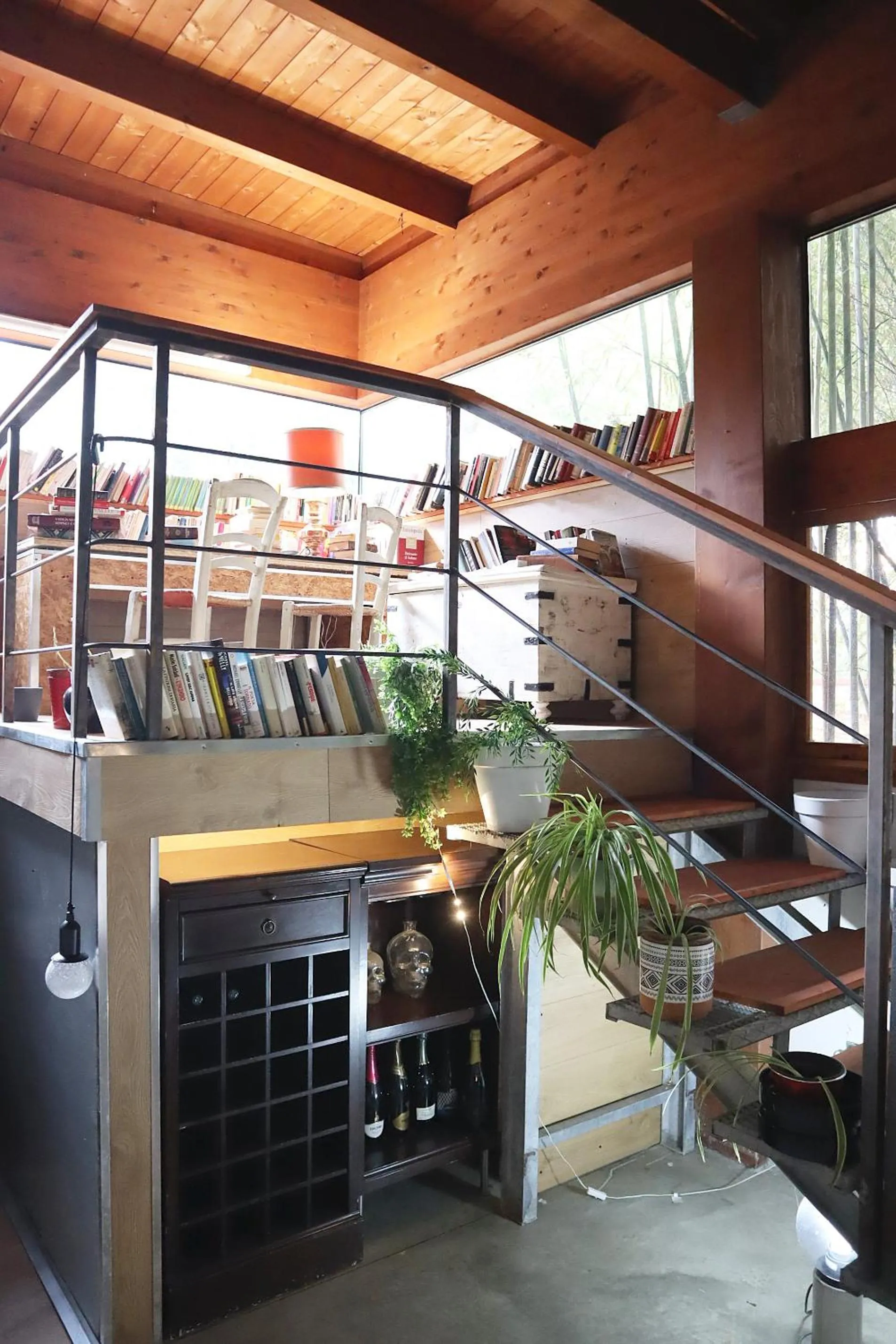 Library in Villa Alba Boutique Hotel