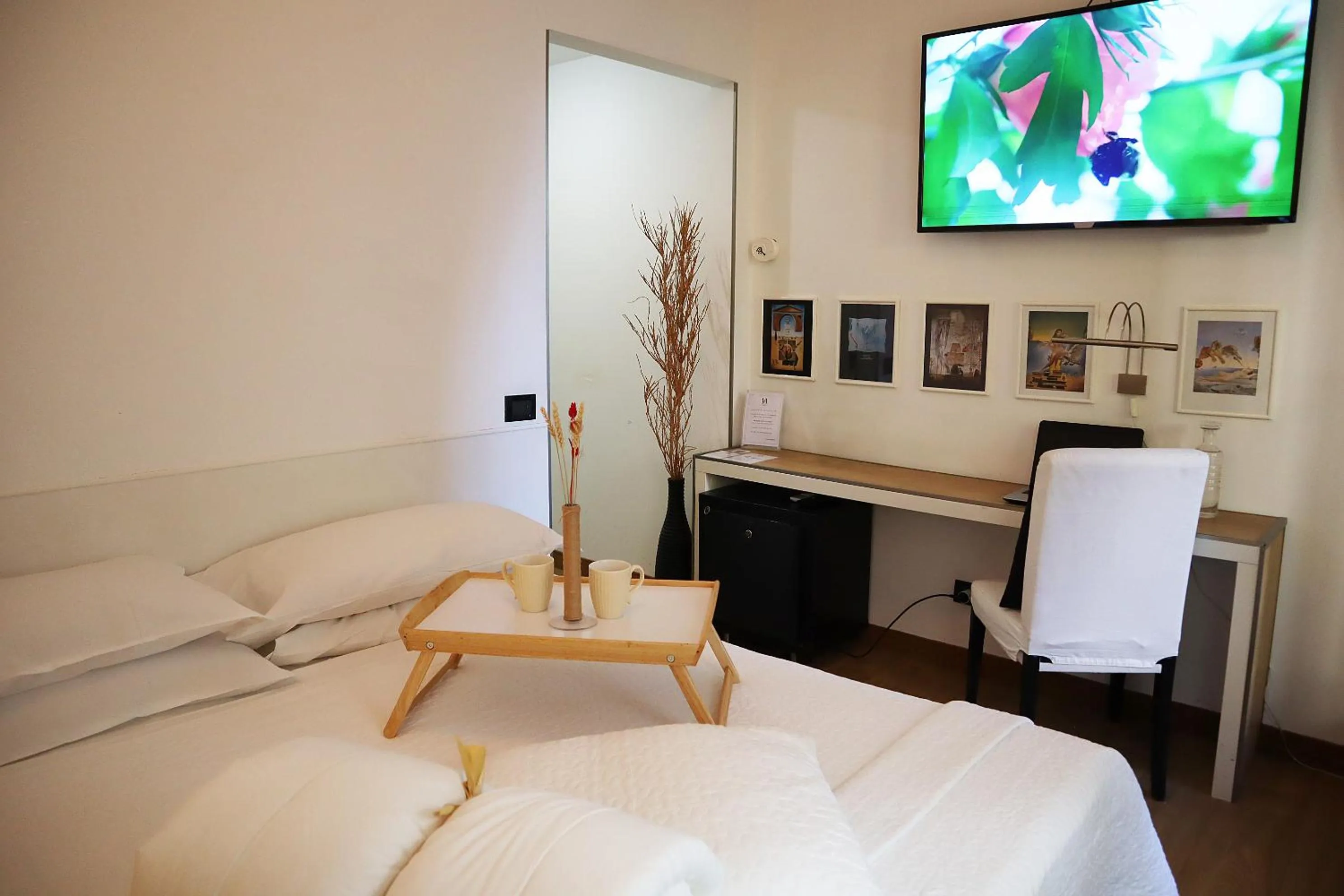TV and multimedia, Bed in Villa Alba Boutique Hotel
