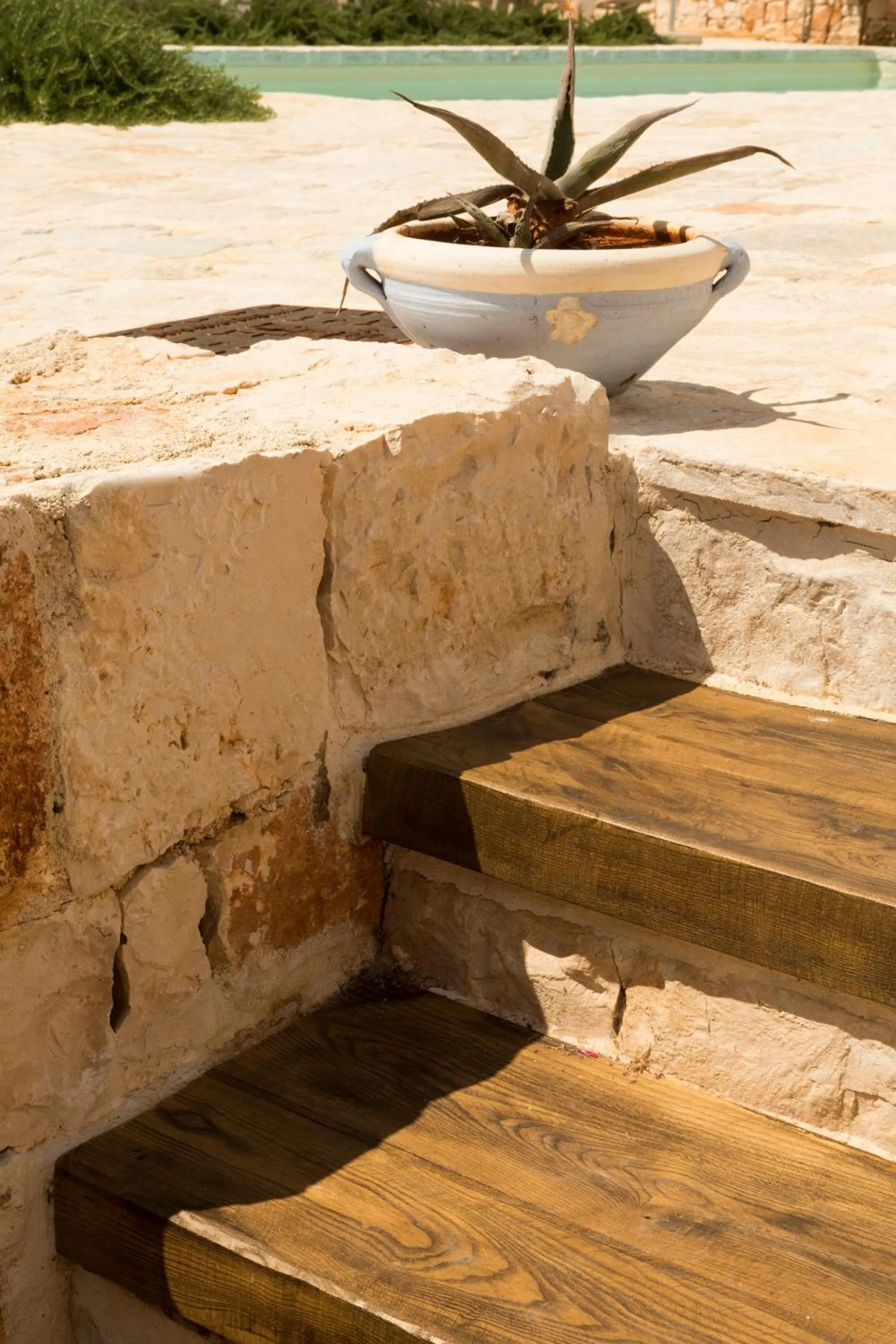 Decorative detail in Masseria Fenicia