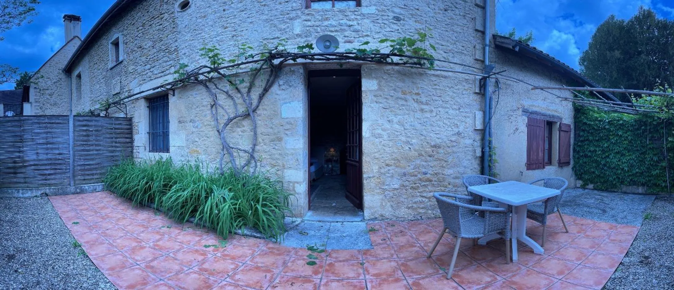 Garden in Le Manoir de Bellerive