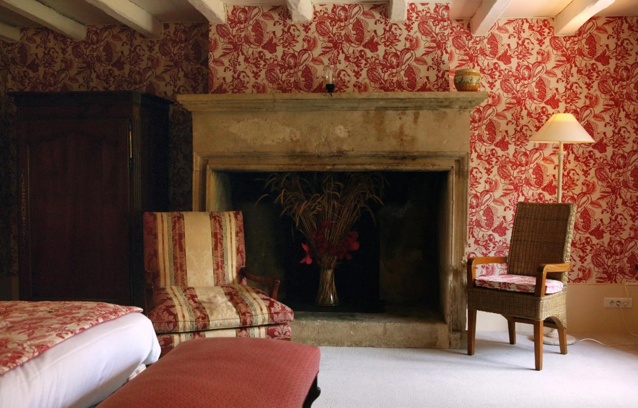 Bedroom in Le Manoir de Bellerive