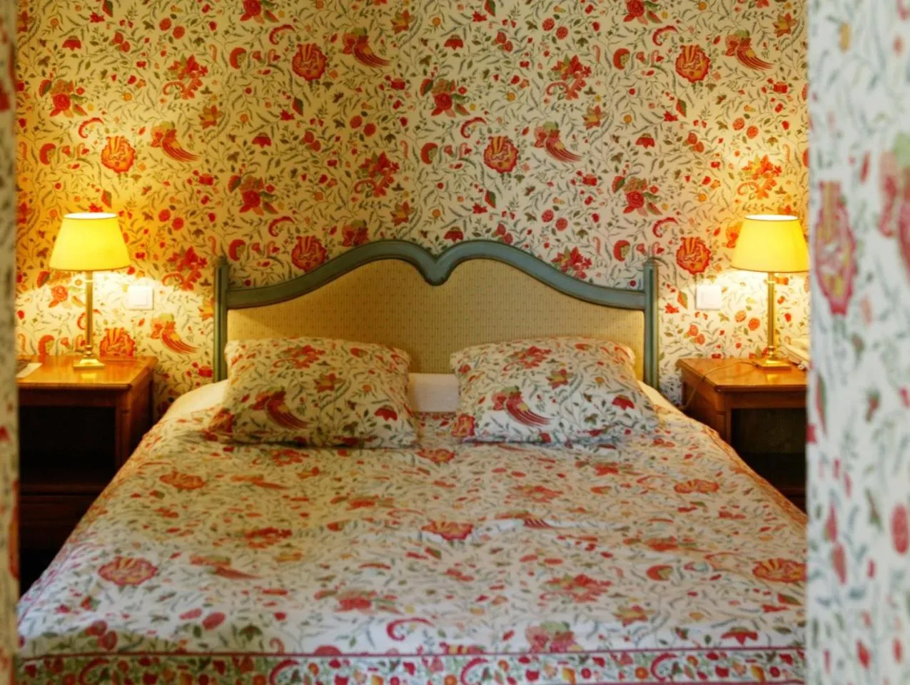 Bedroom, Bed in Le Manoir de Bellerive