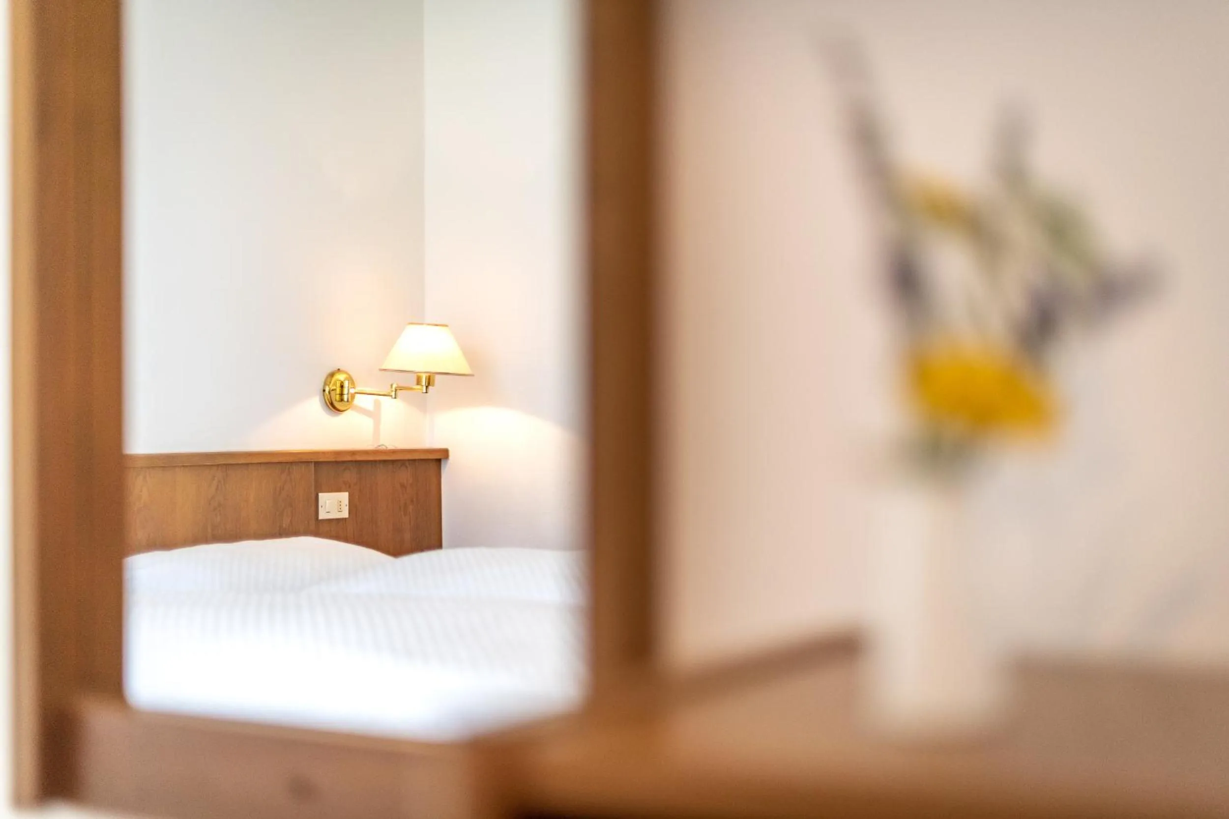 Bed in Pension Gruenwald