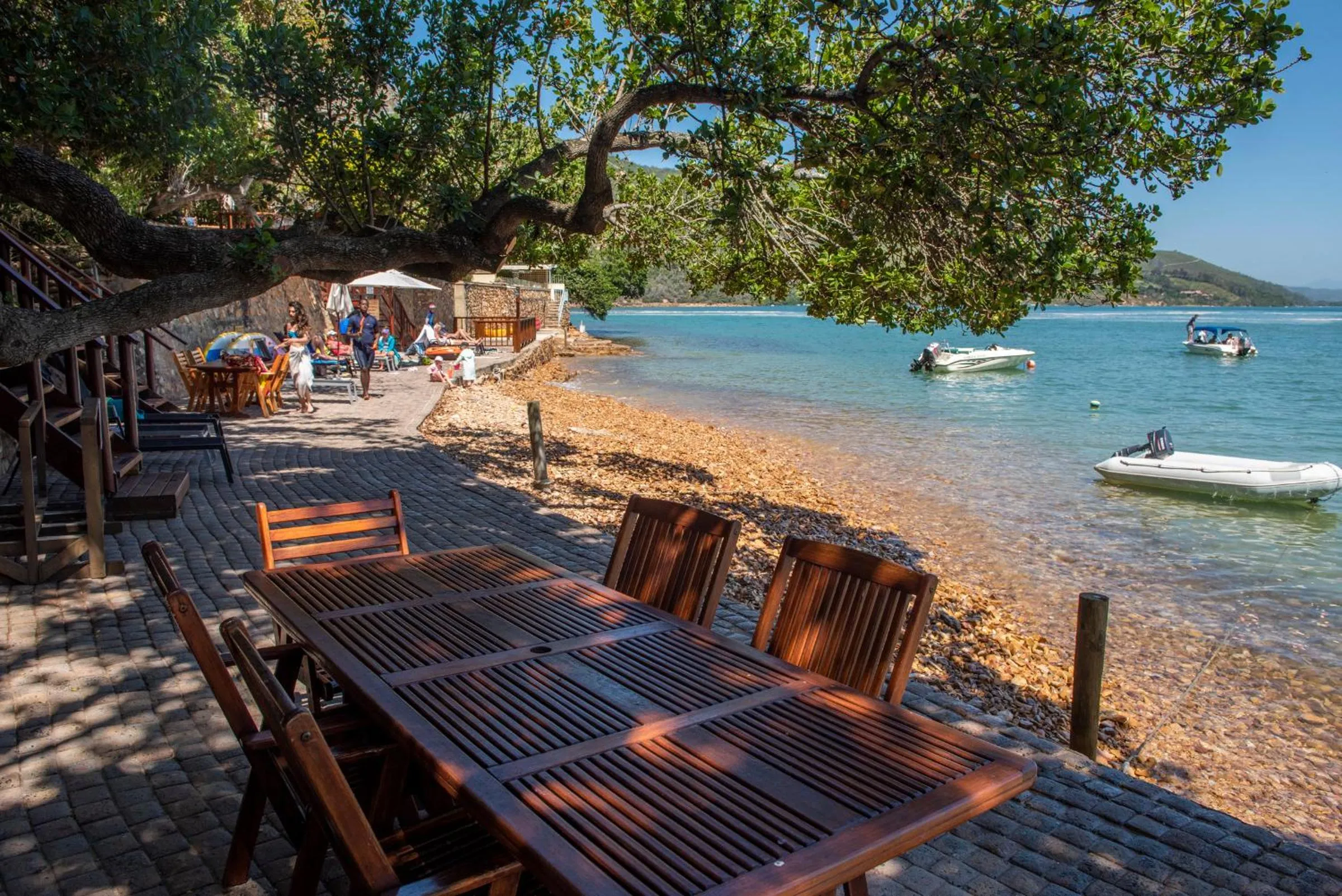 Beach in Under Milkwood Resort