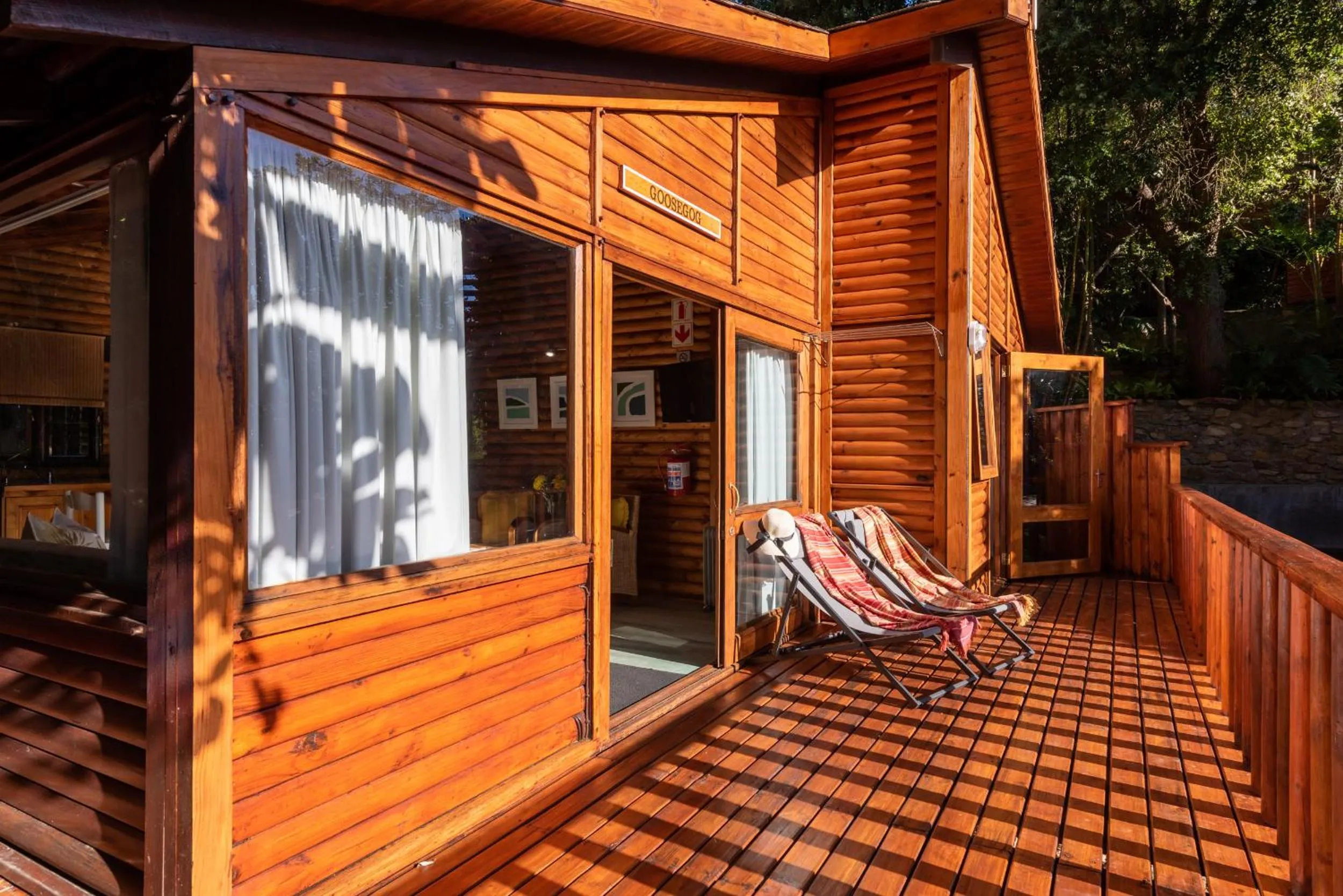 Patio in Under Milkwood Resort