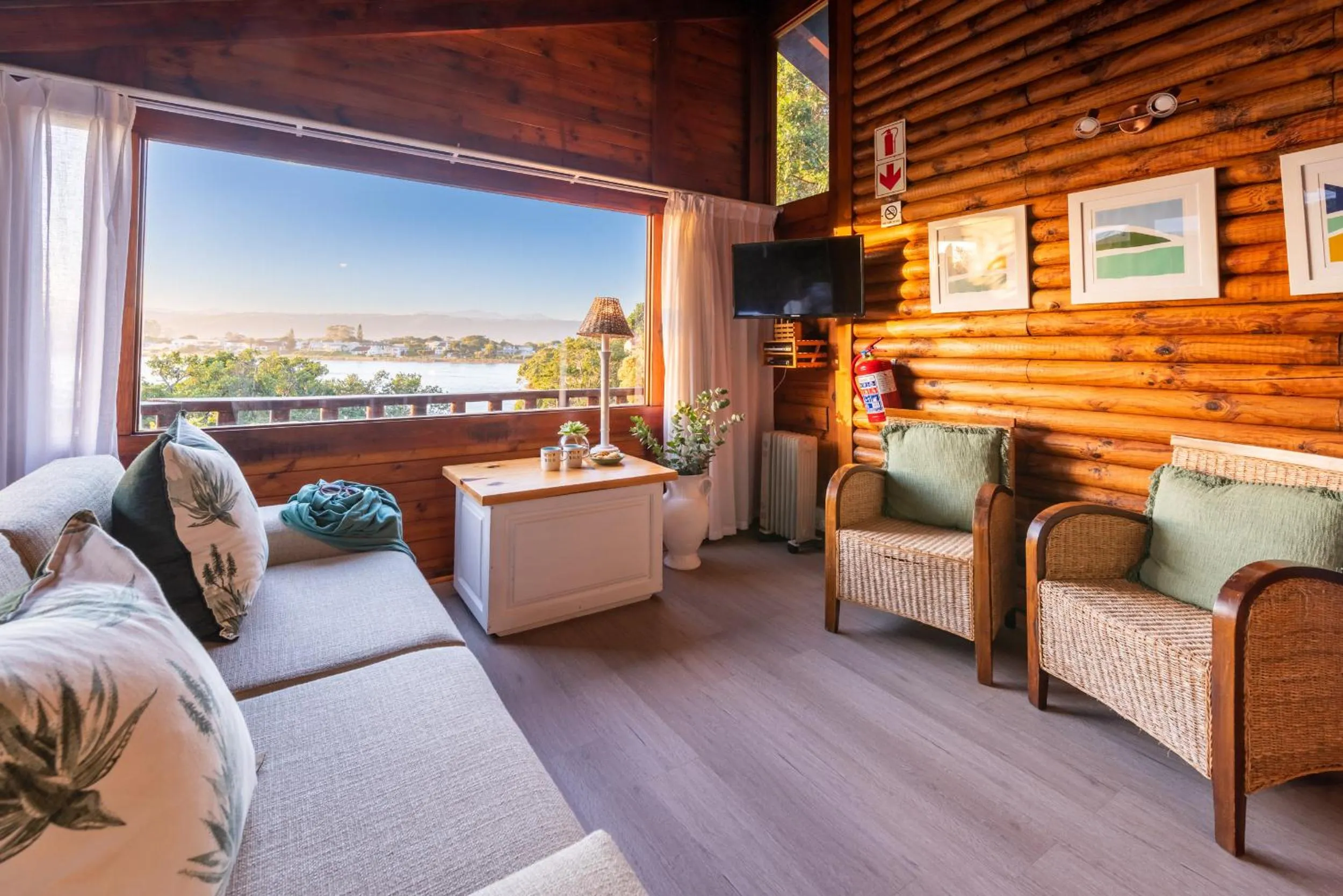 Living room in Under Milkwood Resort