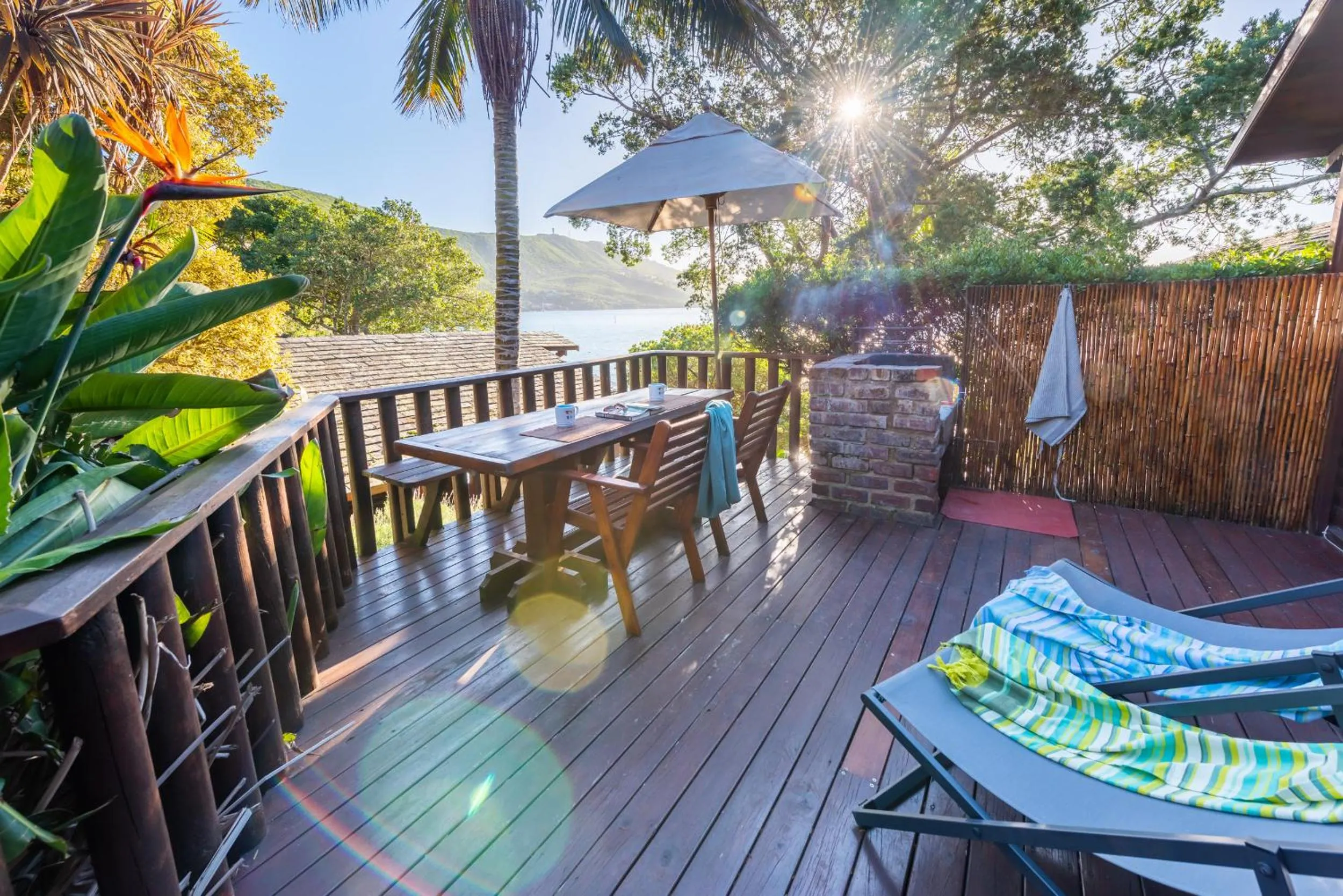 Balcony/Terrace in Under Milkwood Resort