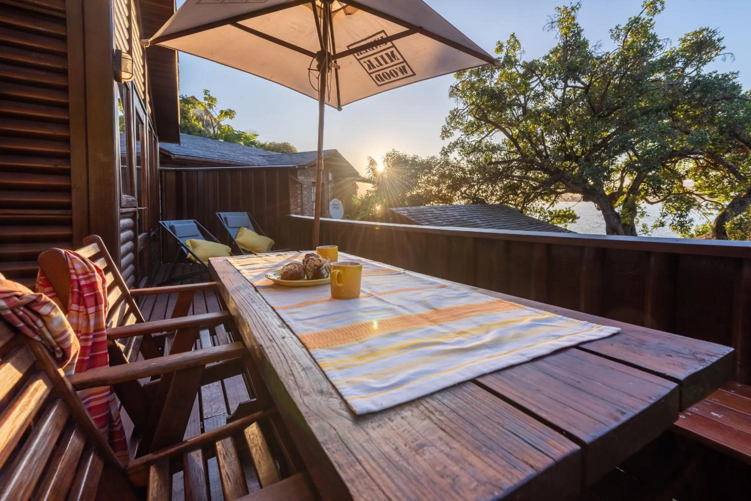 Balcony/Terrace in Under Milkwood Resort
