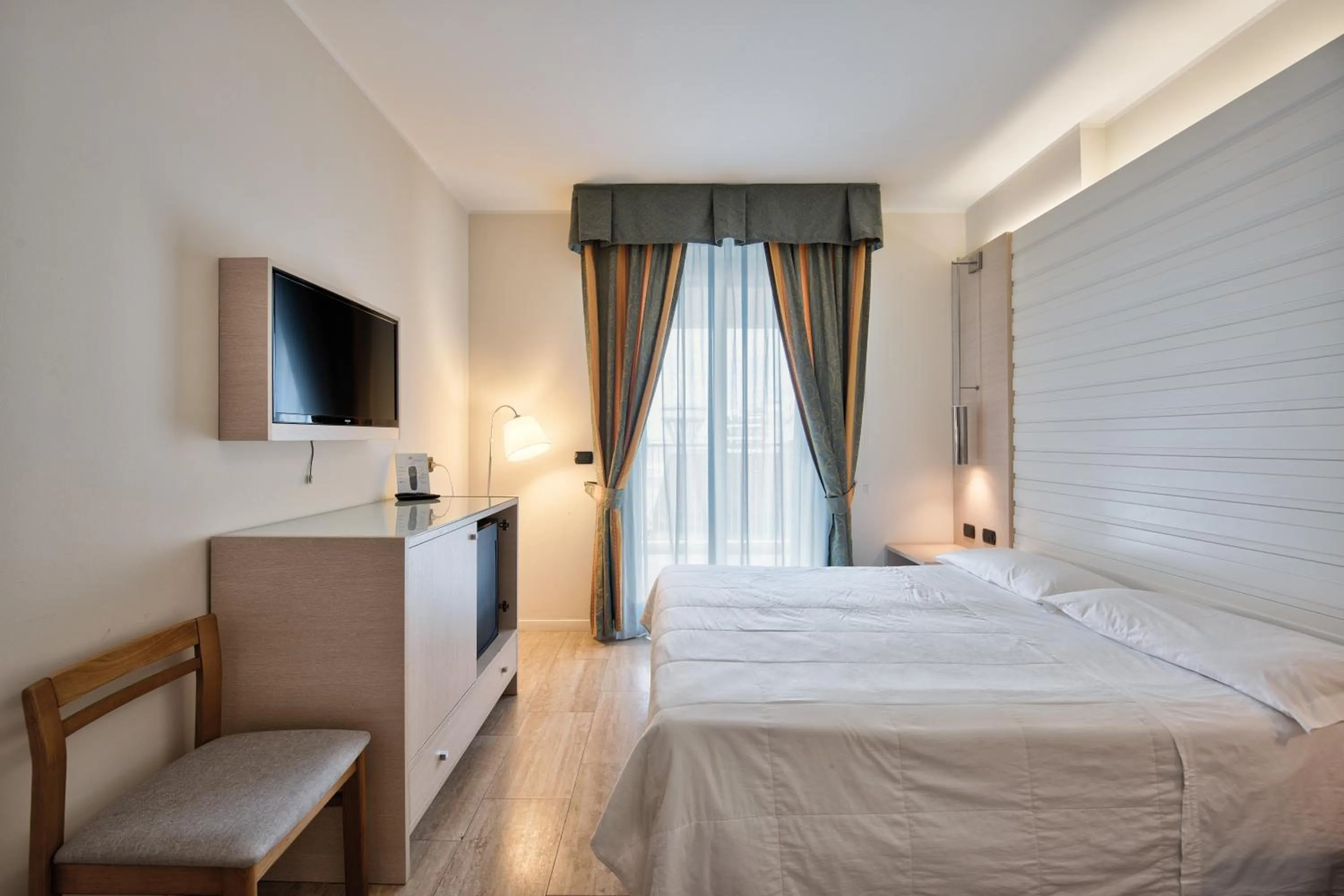 Bed in Hotel Columbus