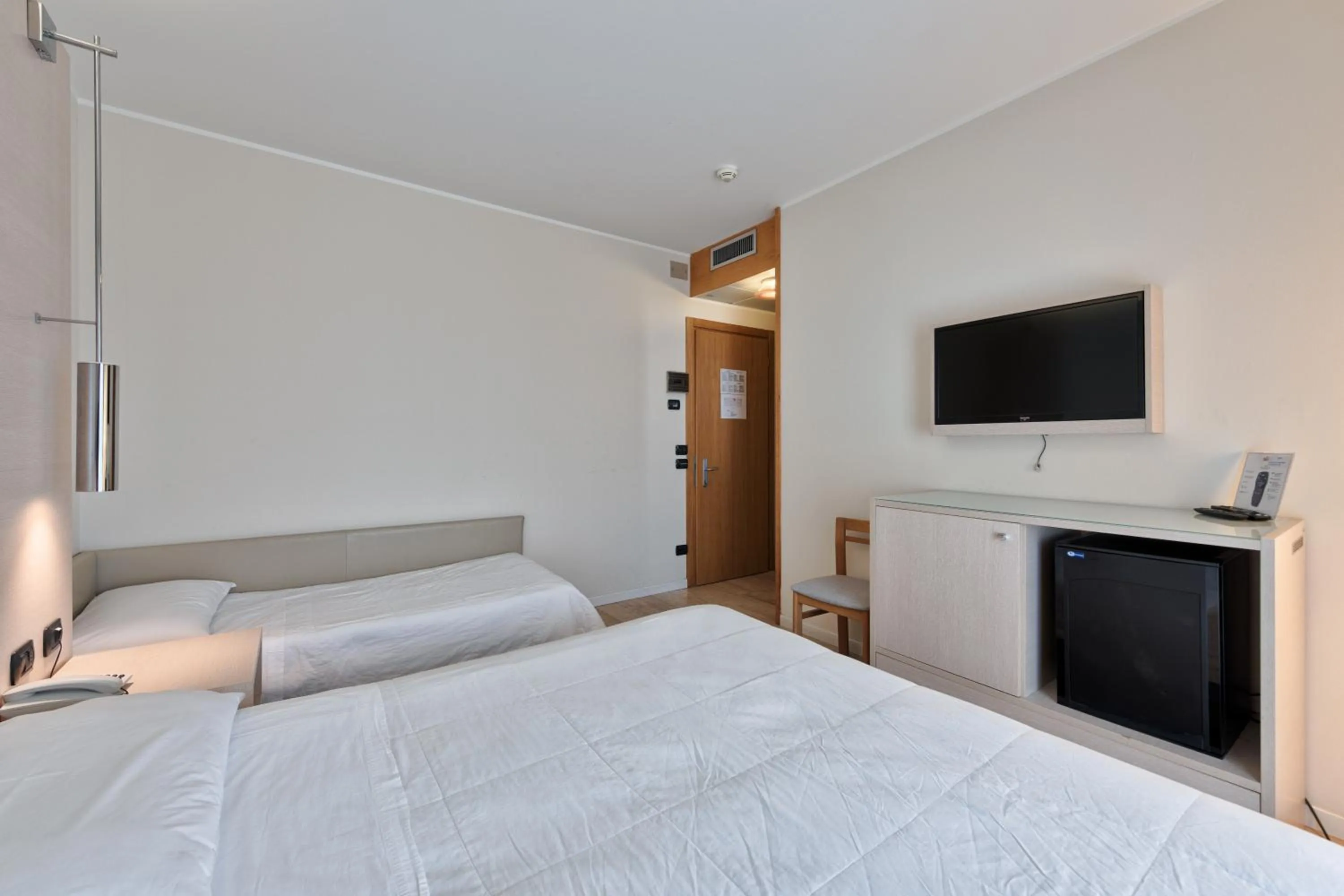 Bed in Hotel Columbus