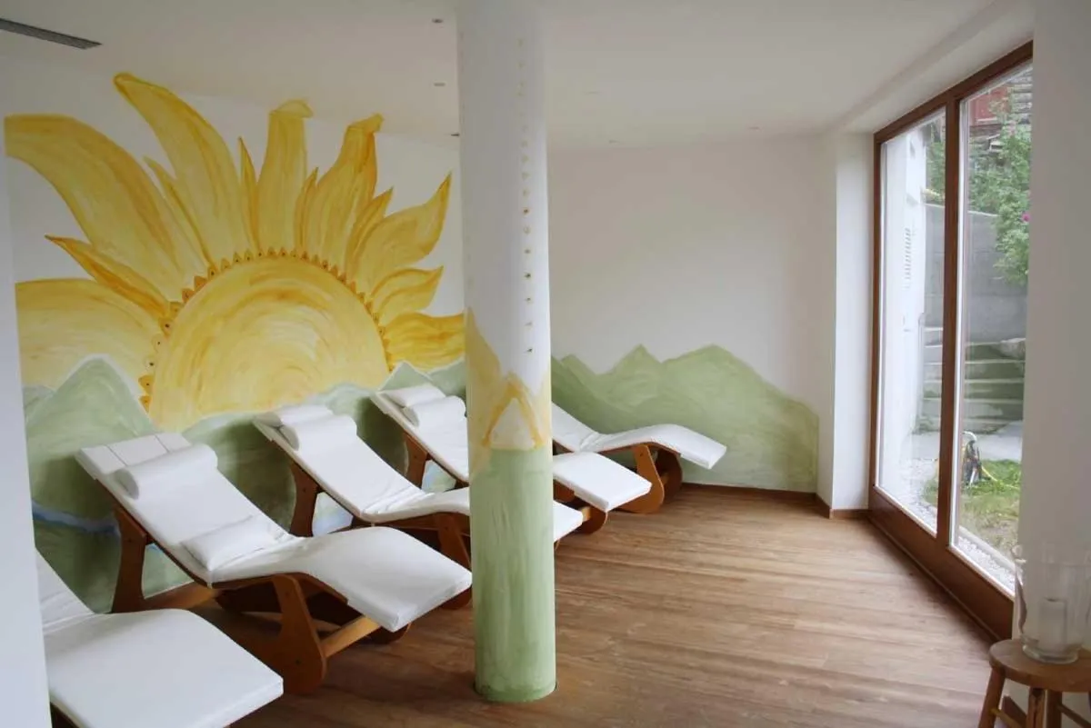 Steam room in Family and Wellness Residence Ciasa Antersies