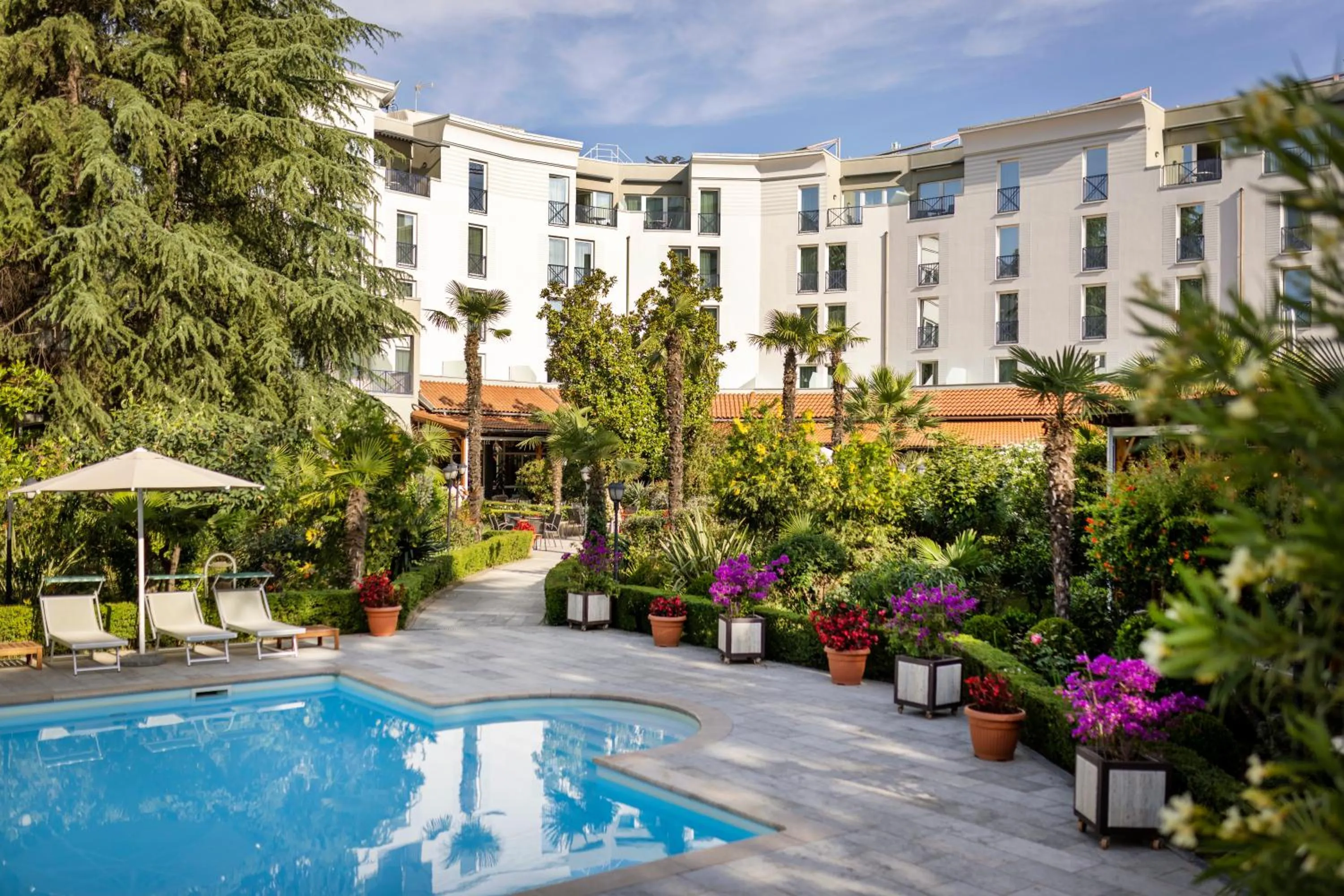 Property building in Rogner Hotel Tirana