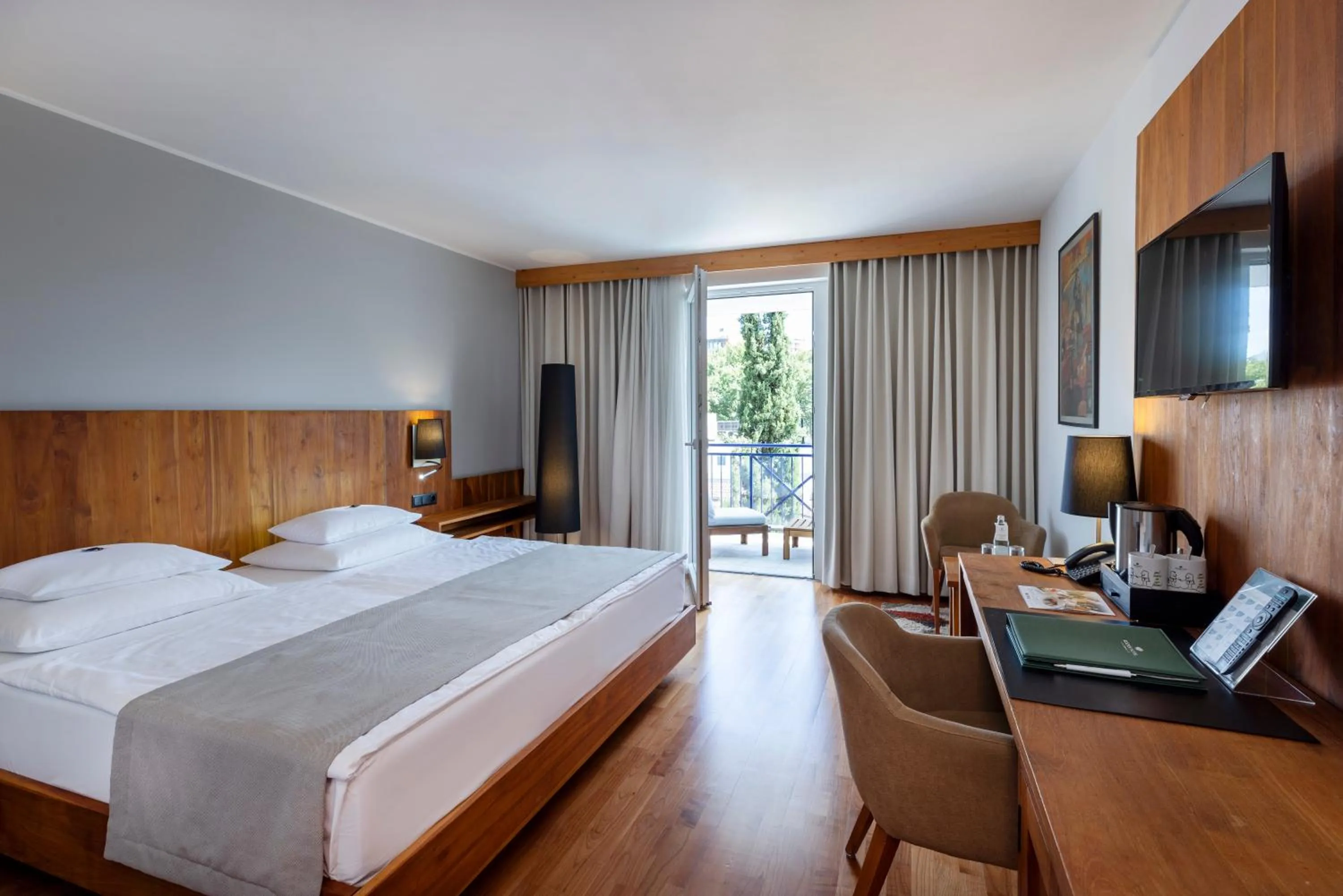 Bed in Rogner Hotel Tirana