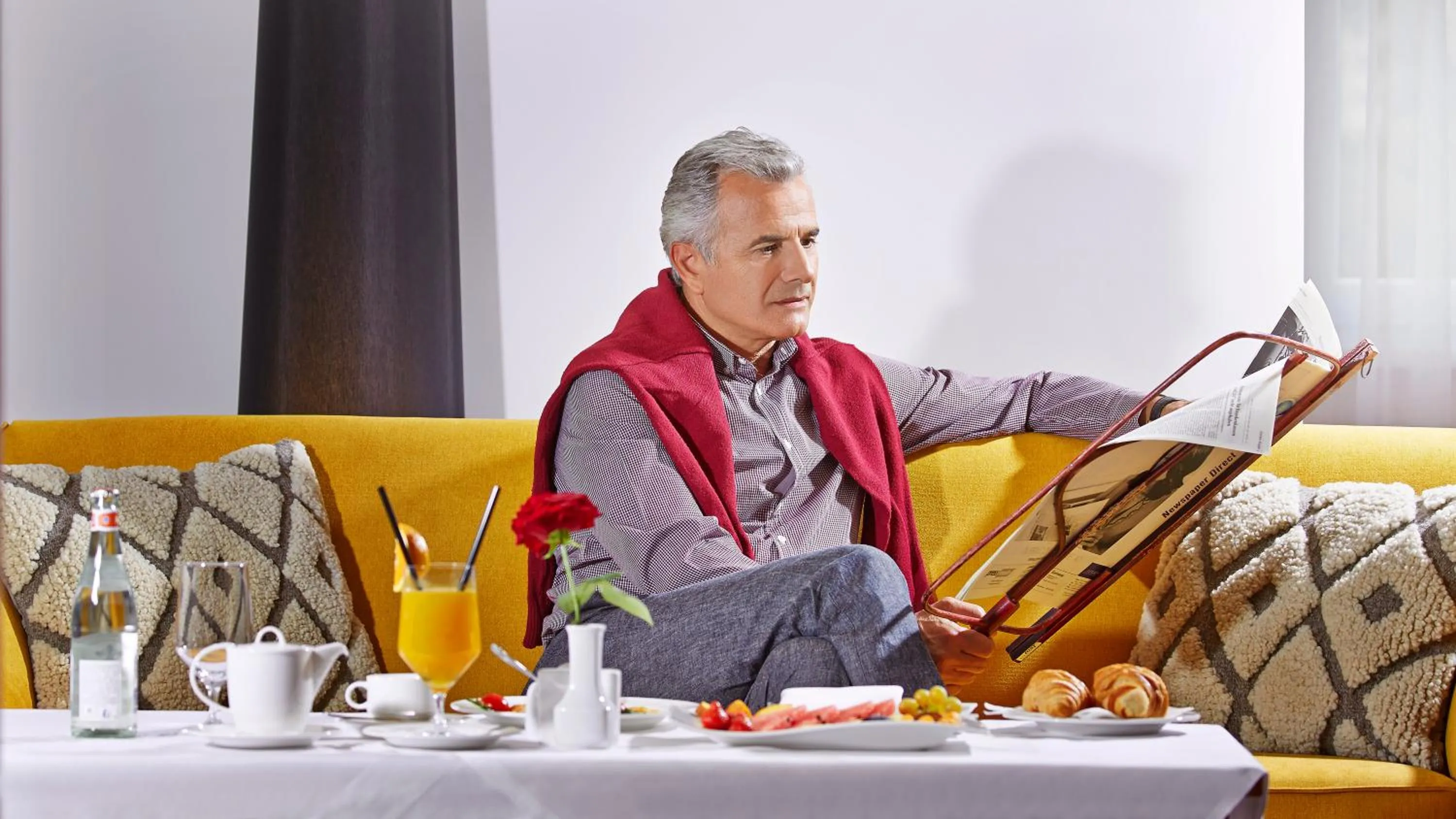 Living room in Rogner Hotel Tirana