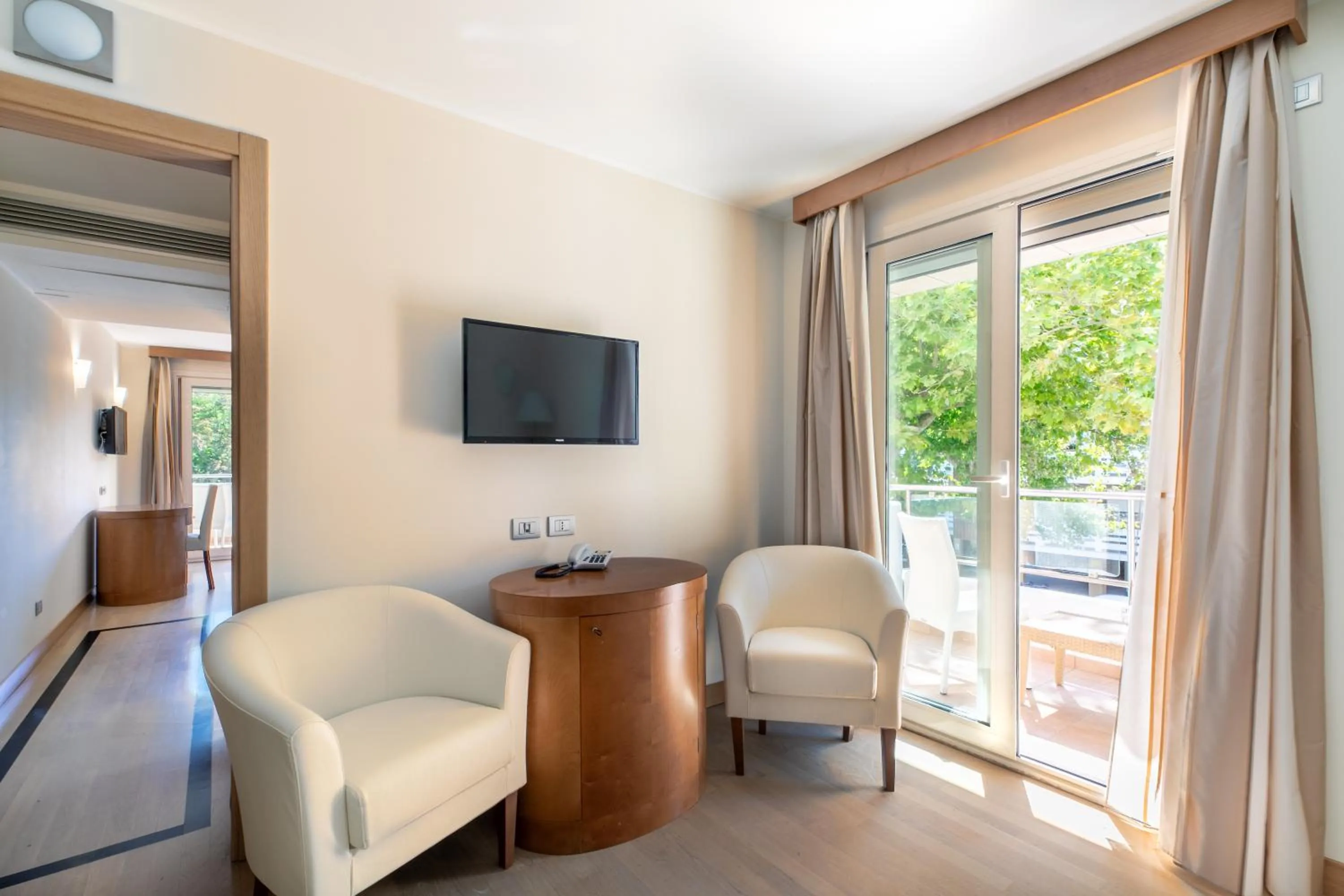 Bed in Hotel Villa Doimo