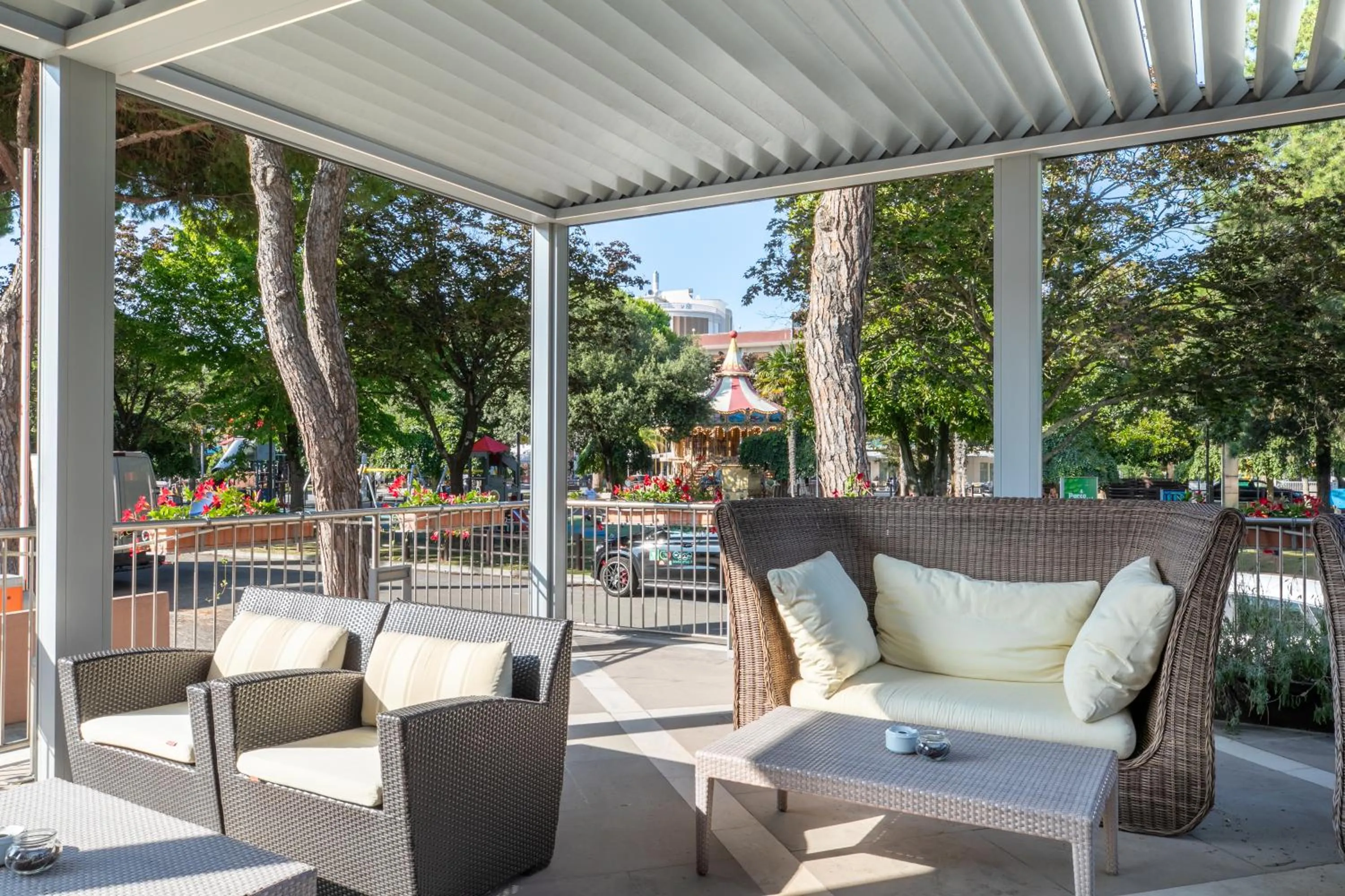 Balcony/Terrace in Hotel Villa Doimo