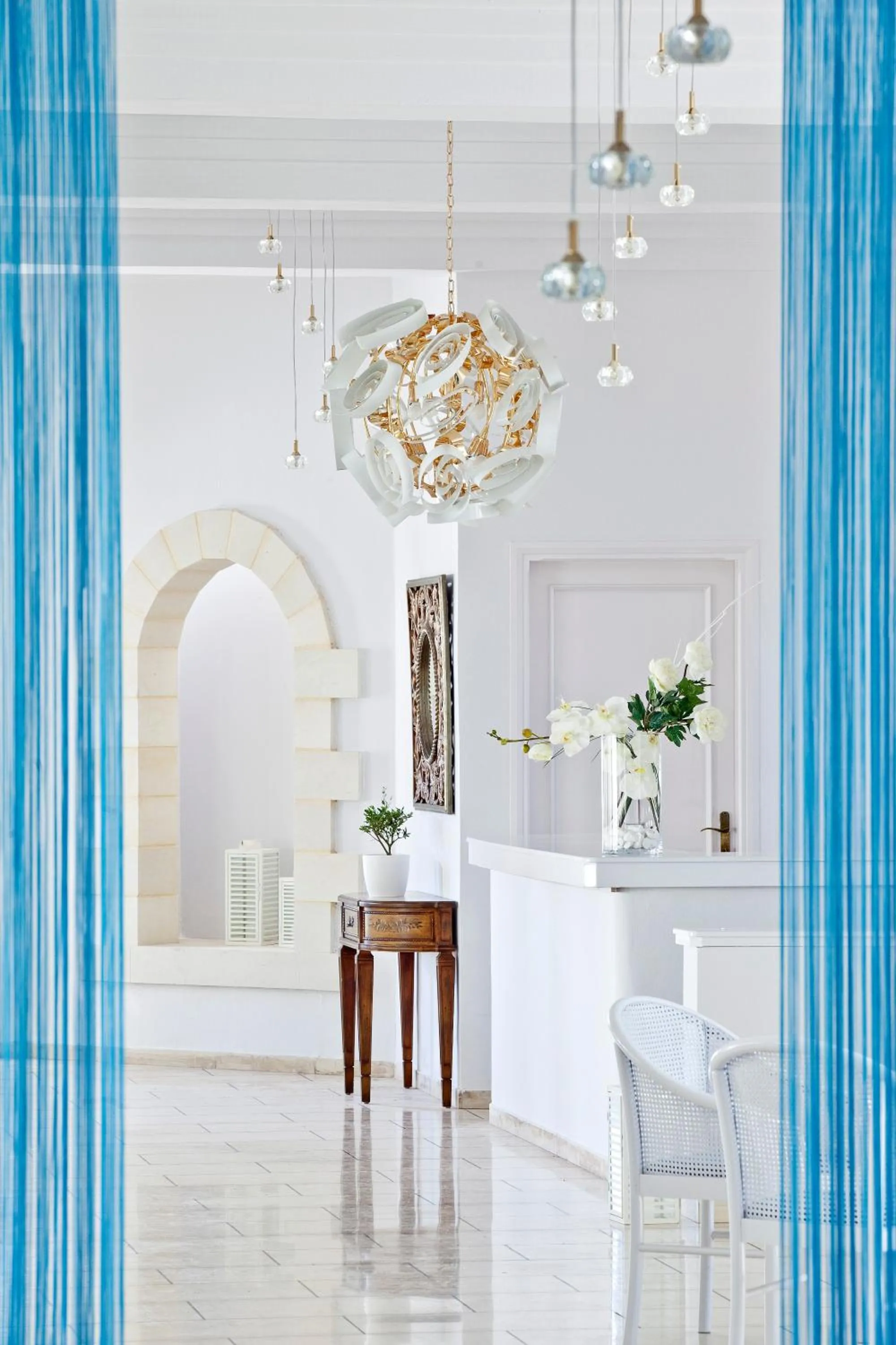 Lobby or reception in Mrs Chryssana Beach Hotel