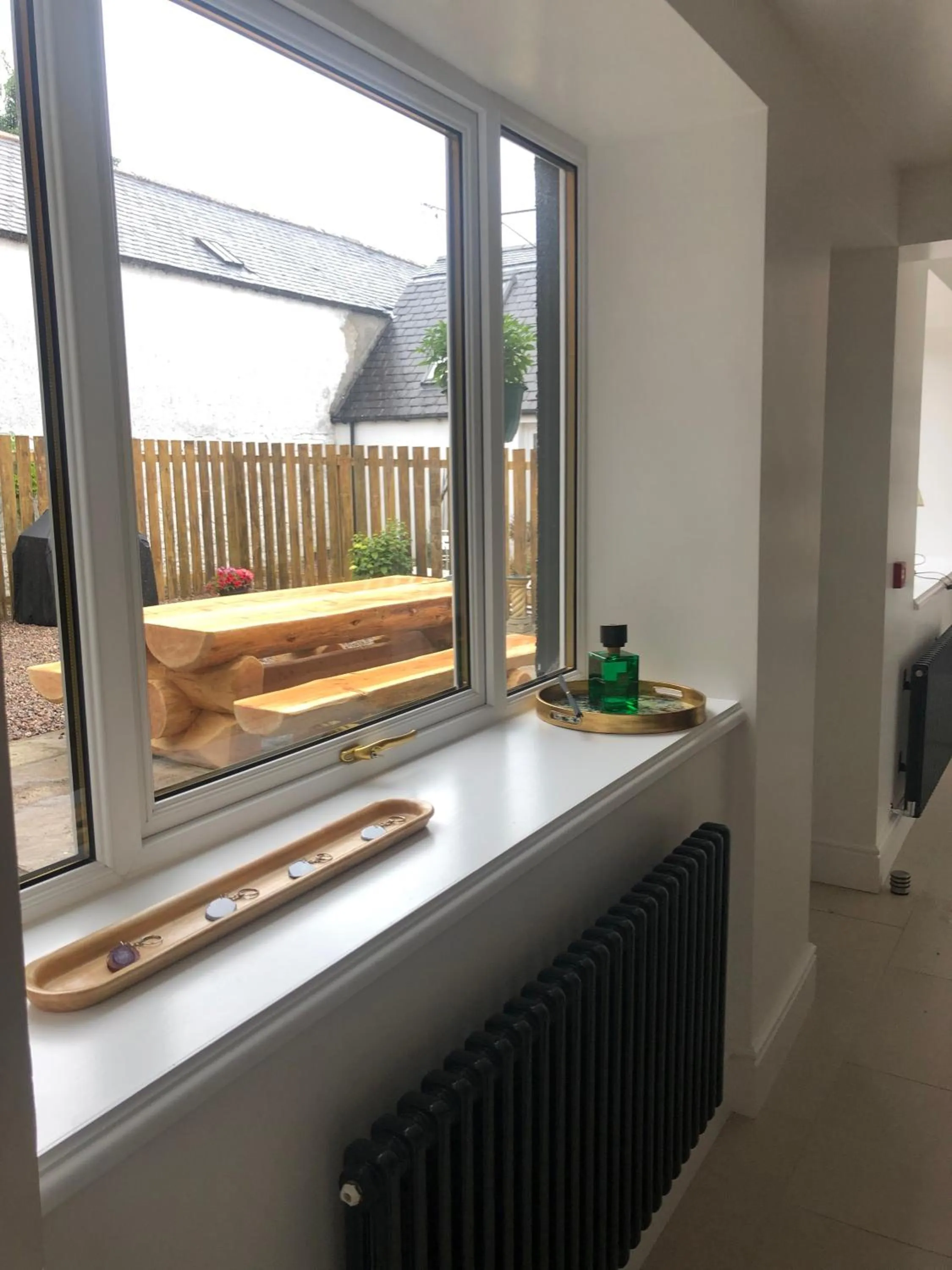 Garden view in The Tannochbrae