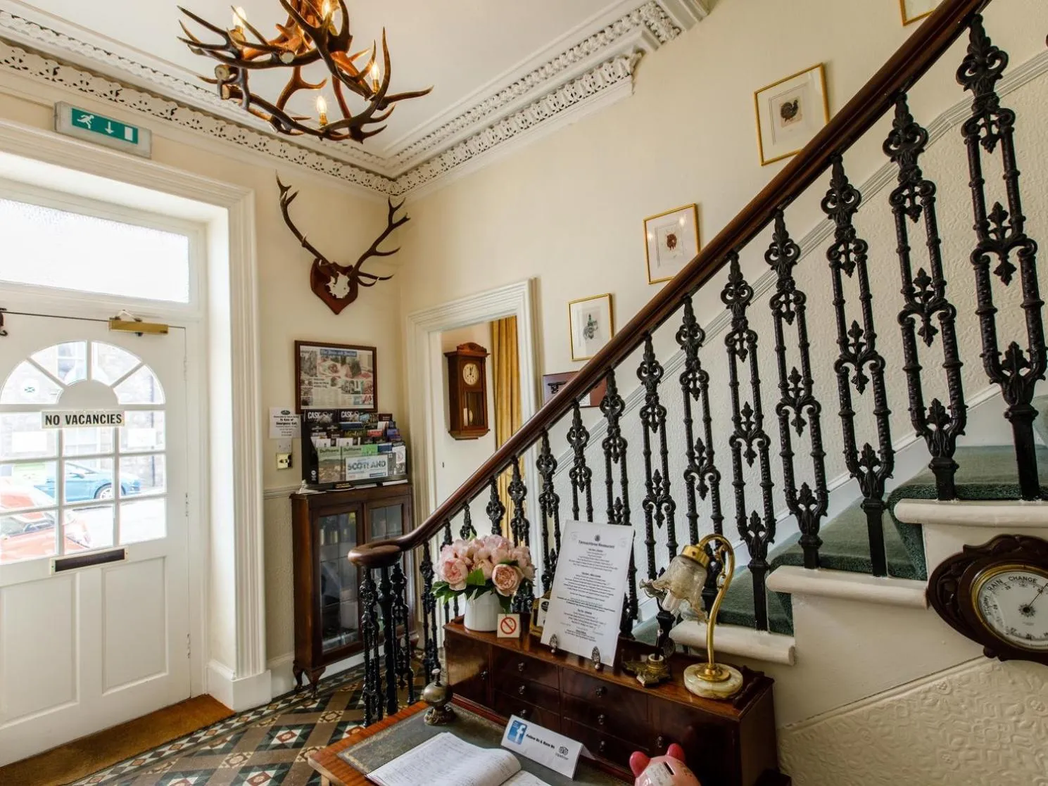 Lobby or reception in The Tannochbrae