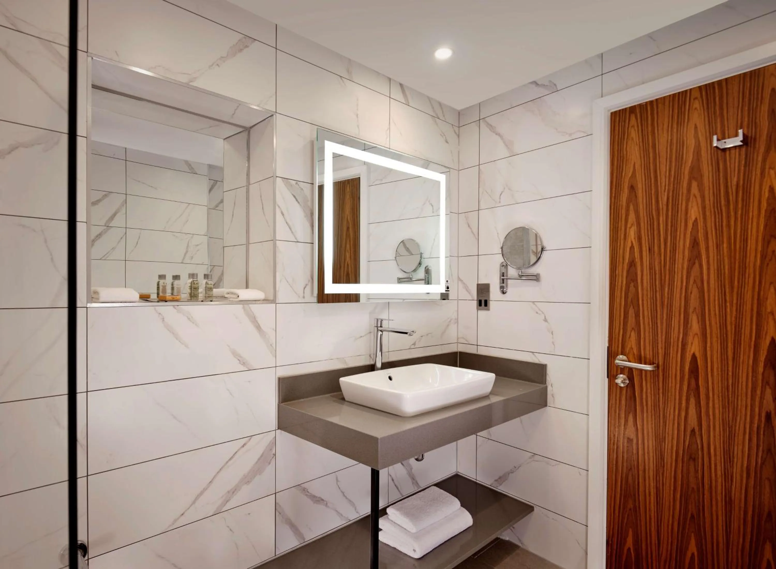 Bathroom in DoubleTree by Hilton Lincoln