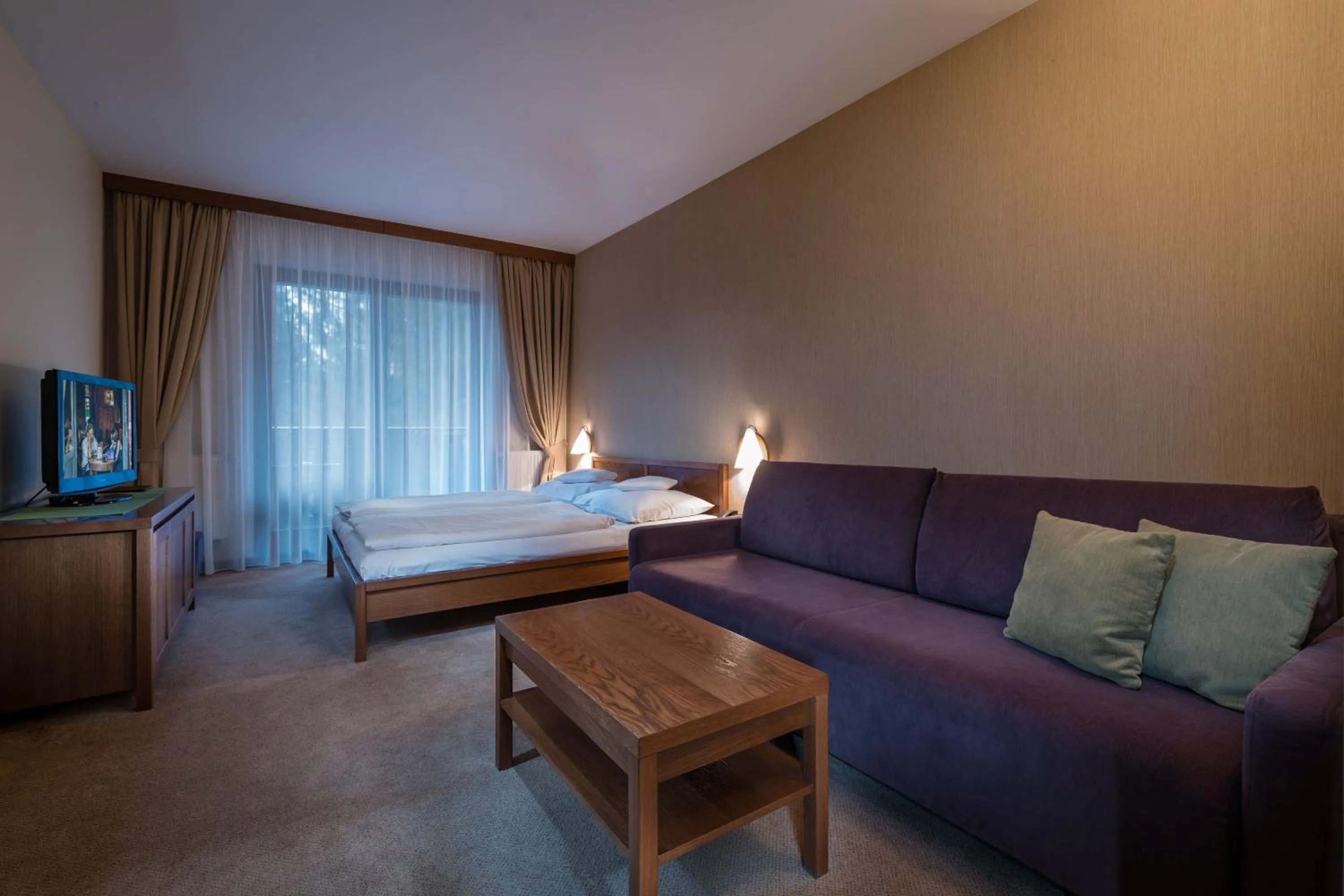 Bed in Hotel Rozsutec