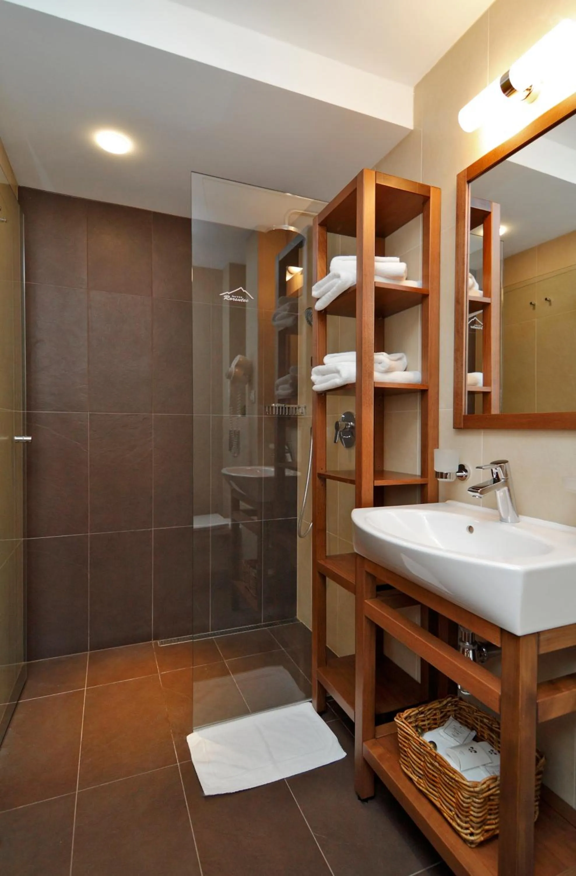 Bathroom in Hotel Rozsutec