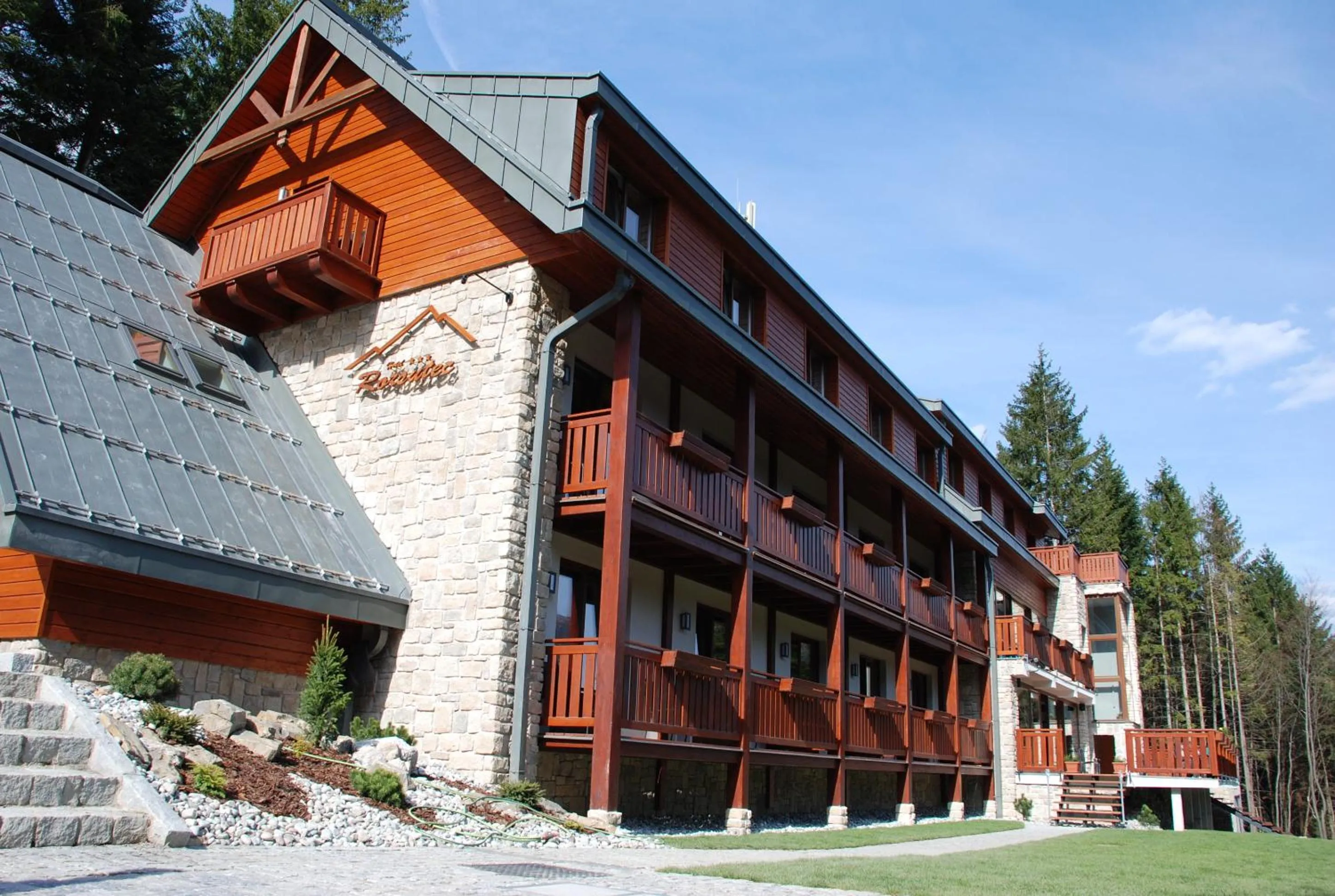 Facade/entrance in Hotel Rozsutec